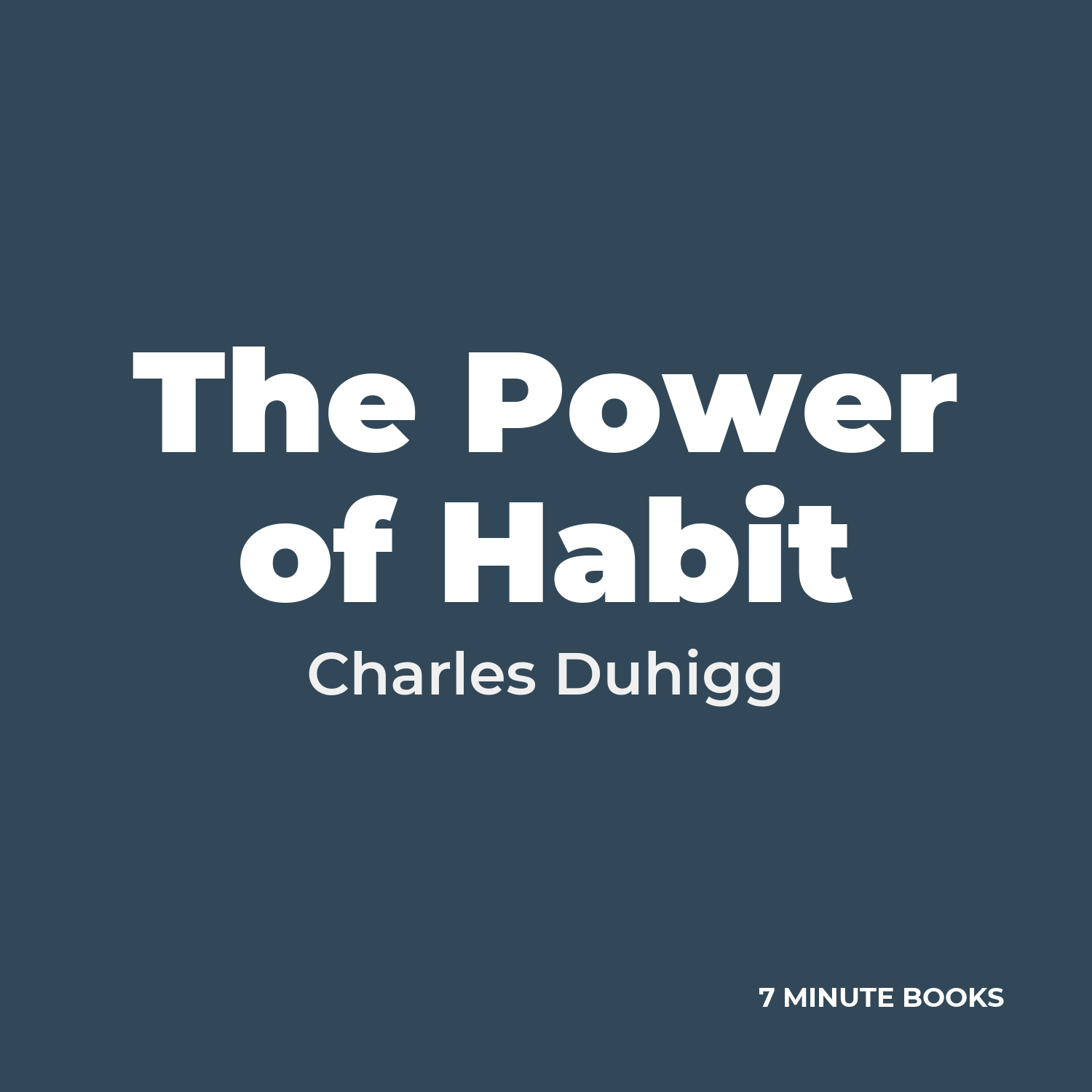 The Power of Habit cover