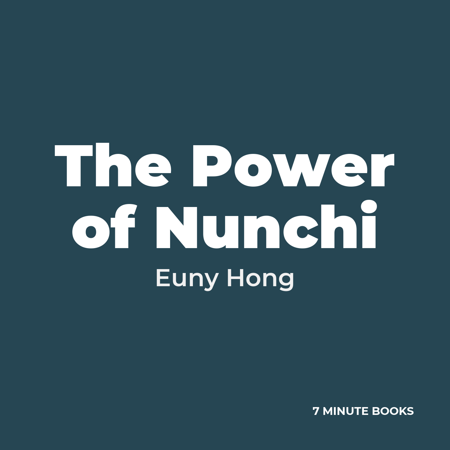 The Power of Nunchi — by Euny Hong