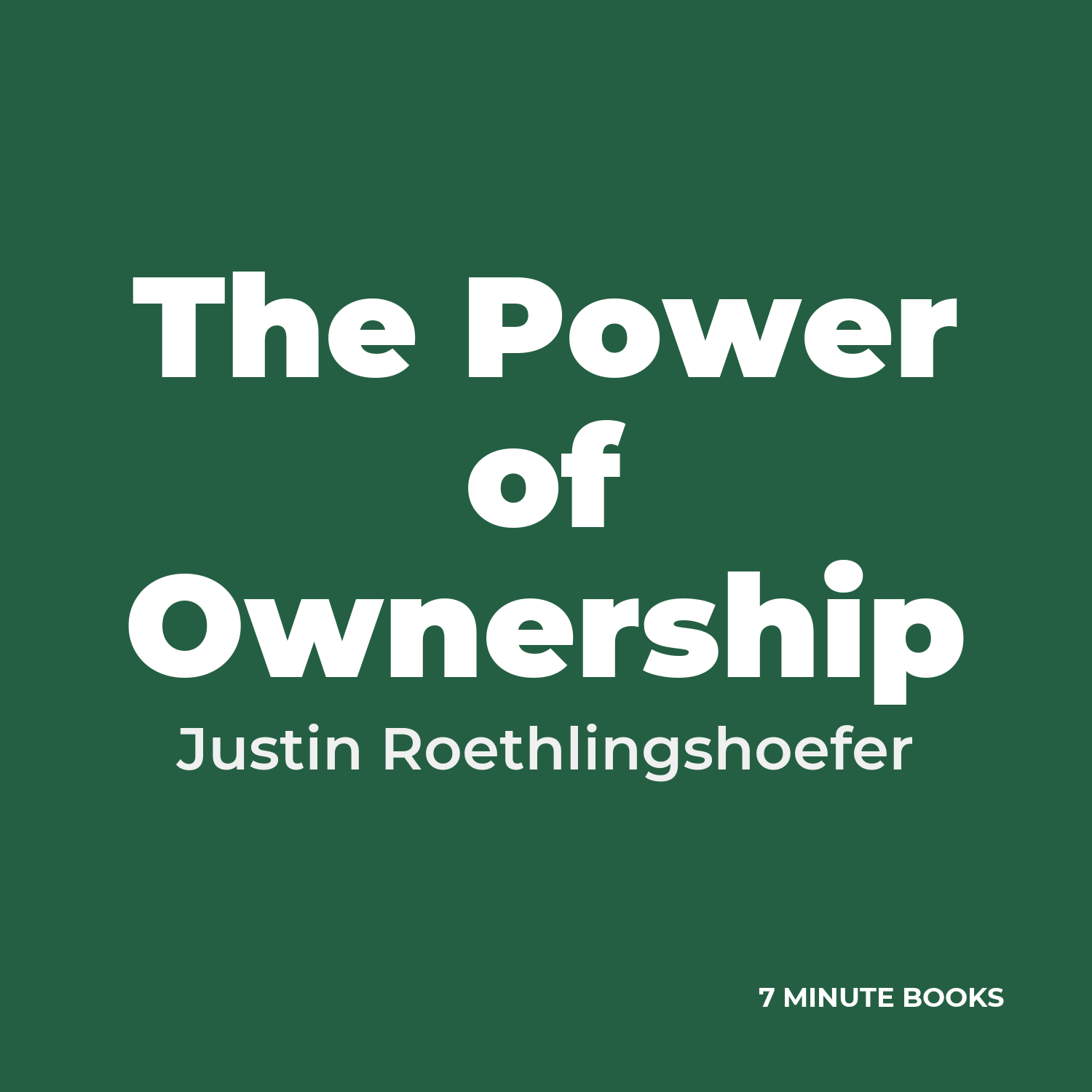 The Power of Ownership cover