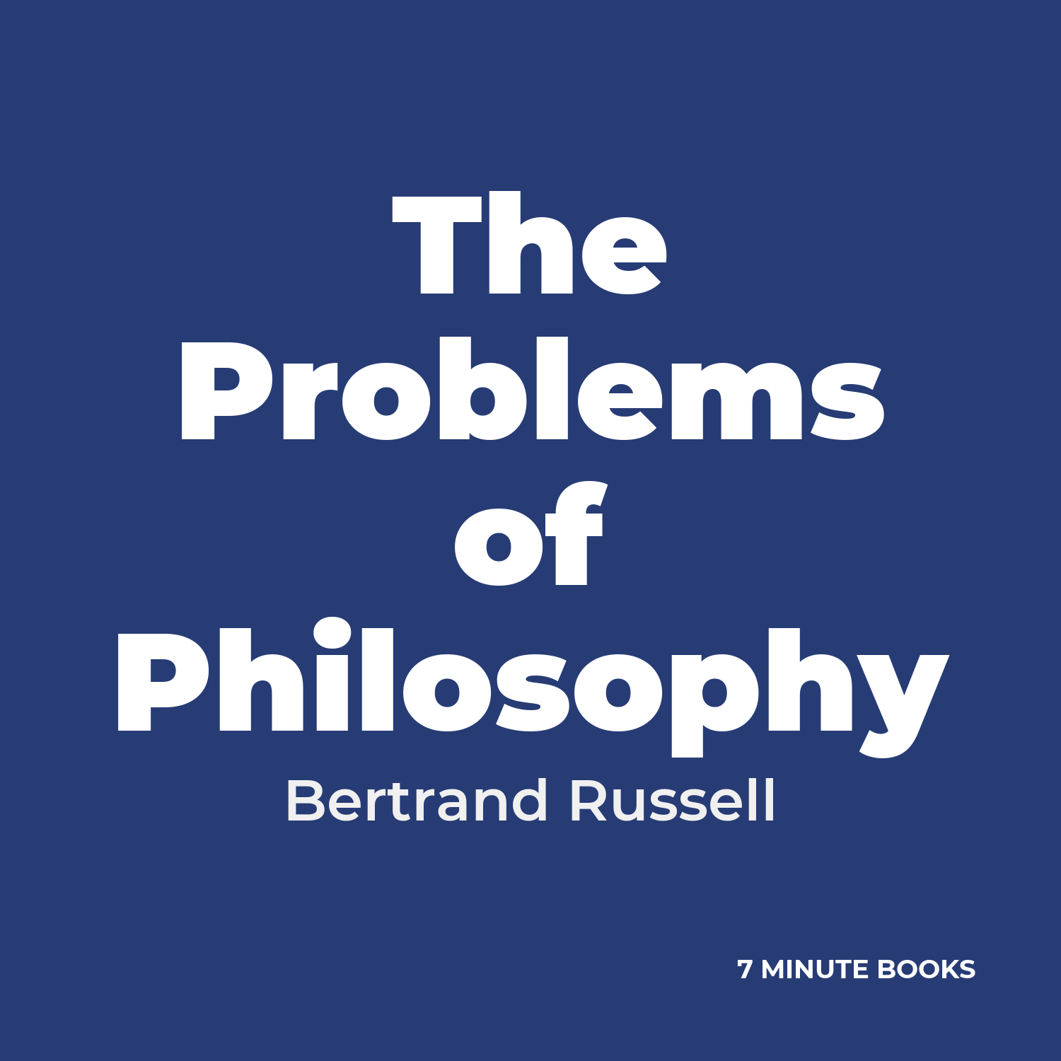The Problems of Philosophy cover