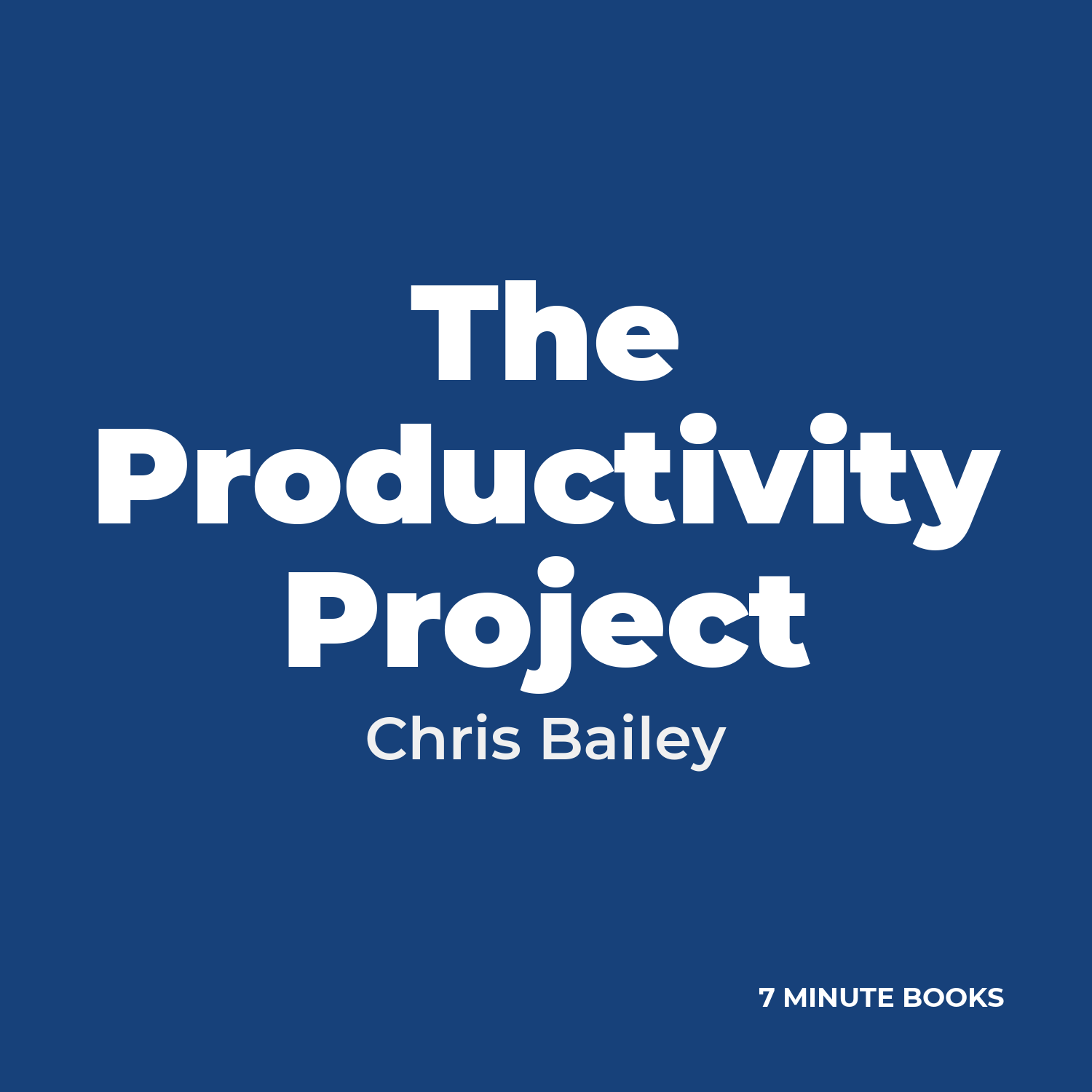 The Productivity Project cover