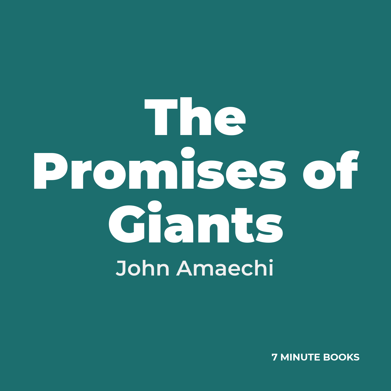 The Promises of Giants cover