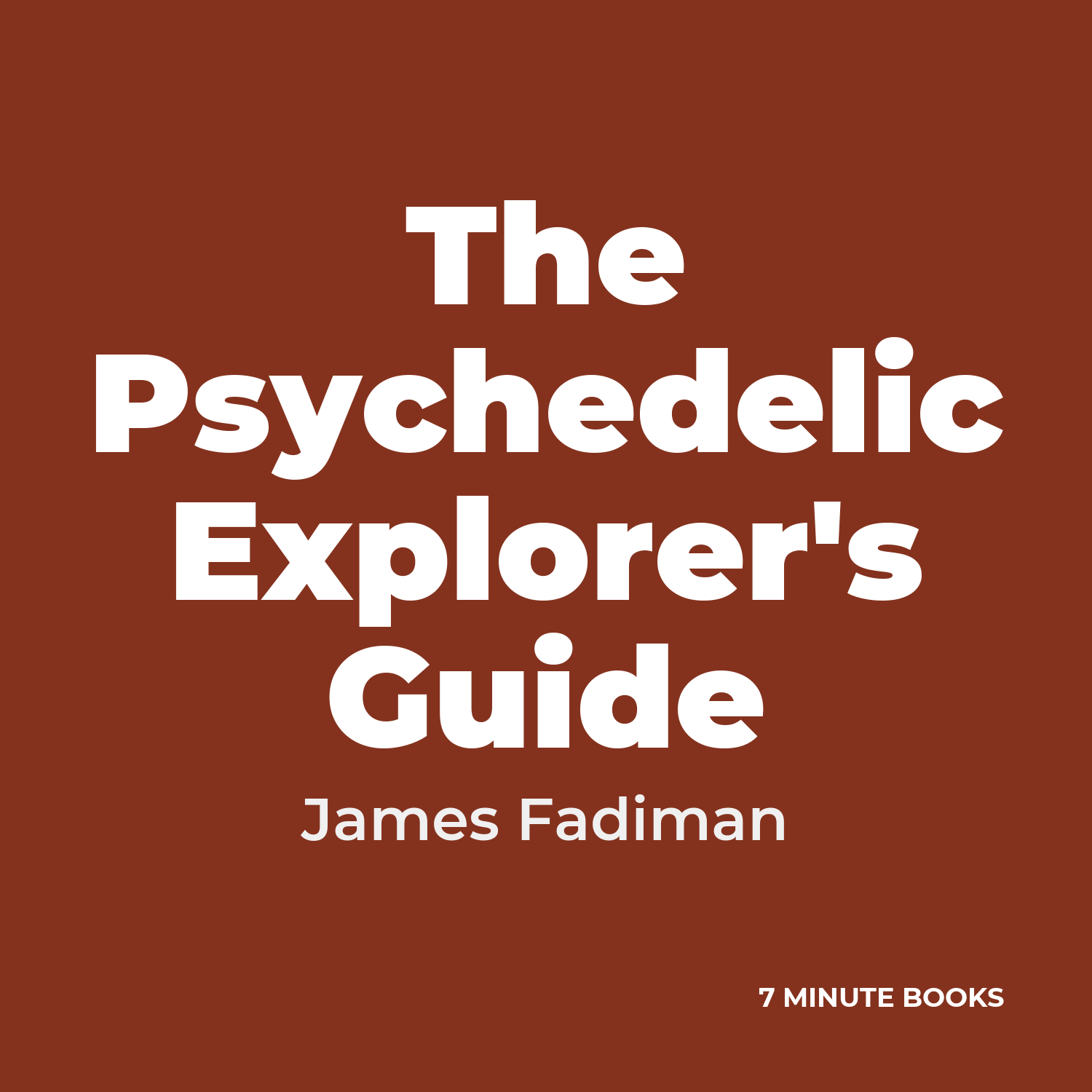 The Psychedelic Explorer's Guide cover