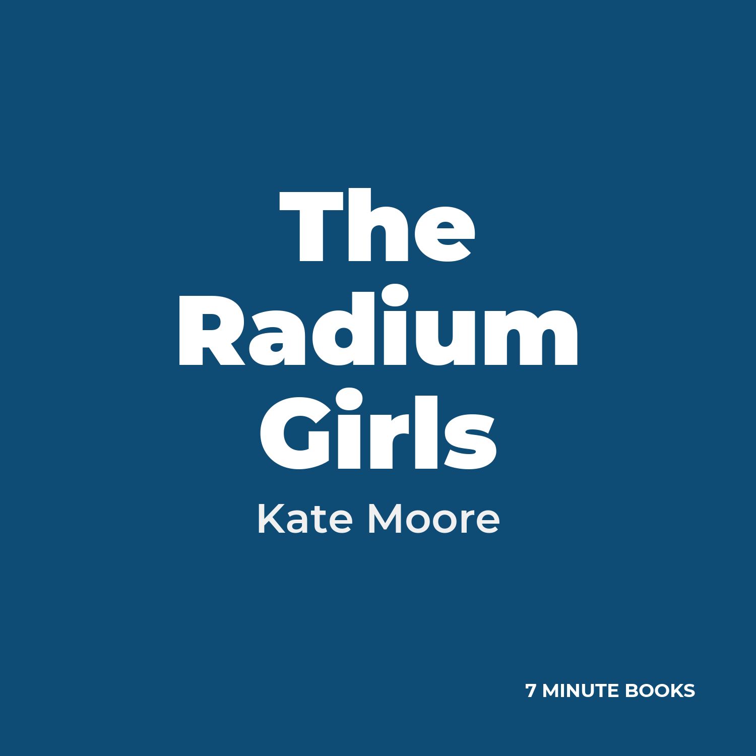 The Radium Girls cover