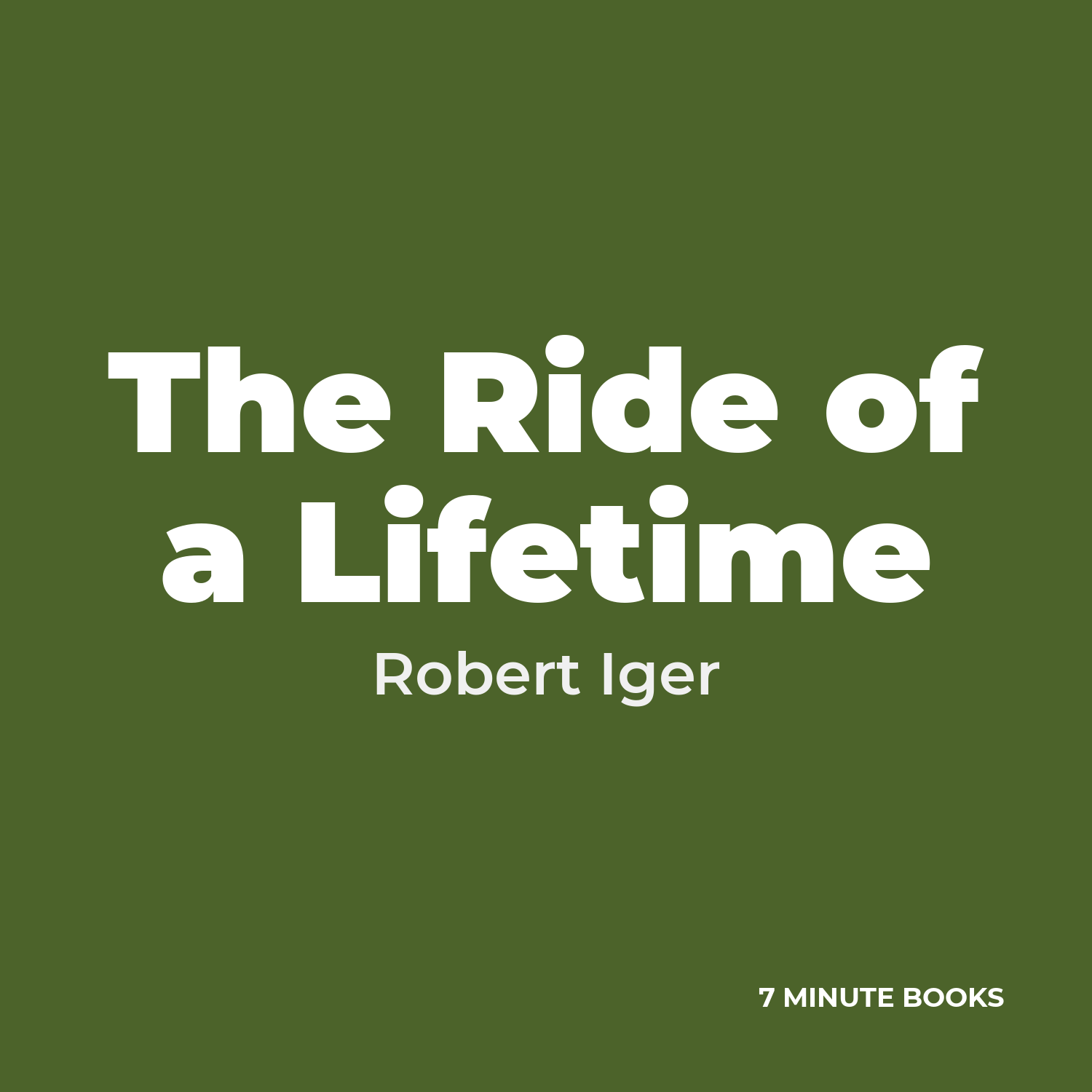 The Ride of a Lifetime cover