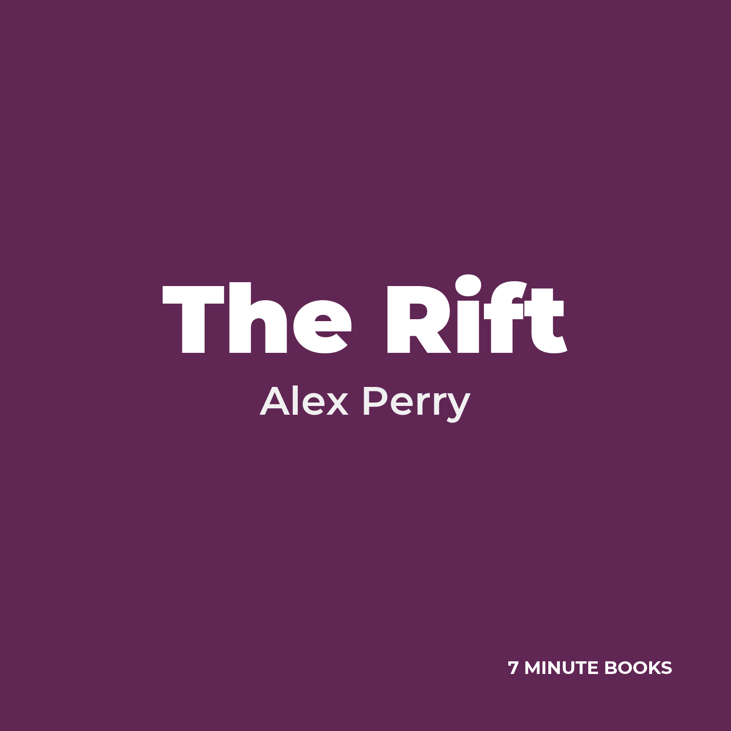 The Rift cover