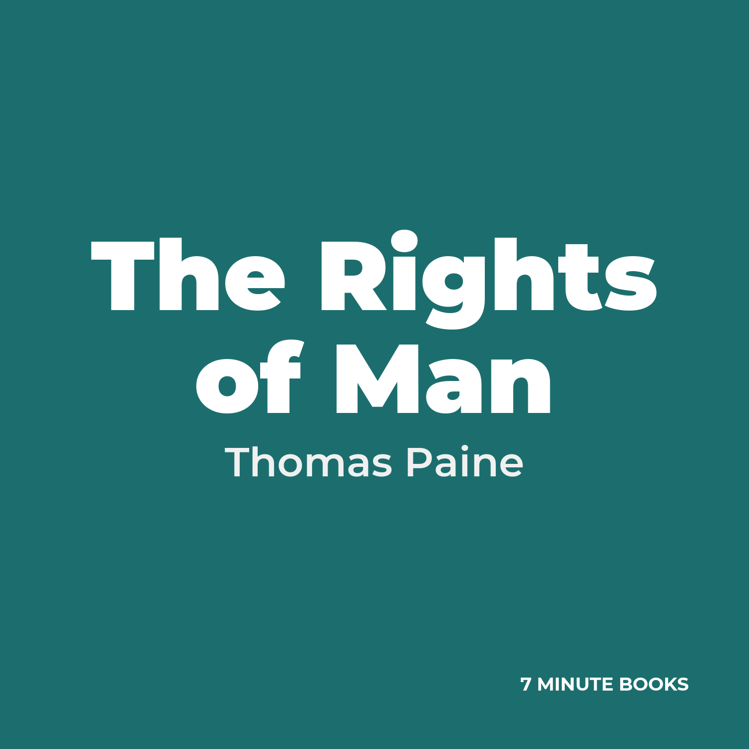 The Rights of Man cover