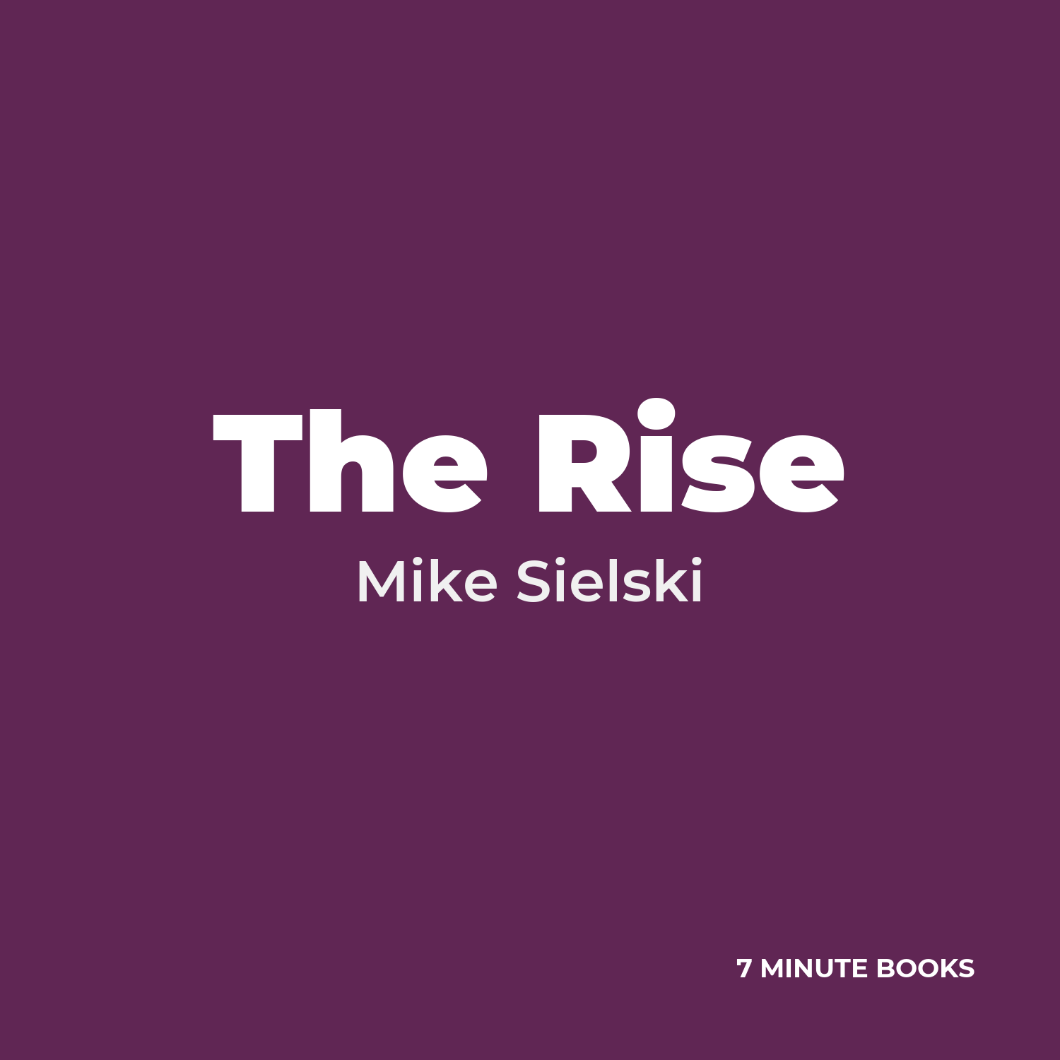 The Rise cover