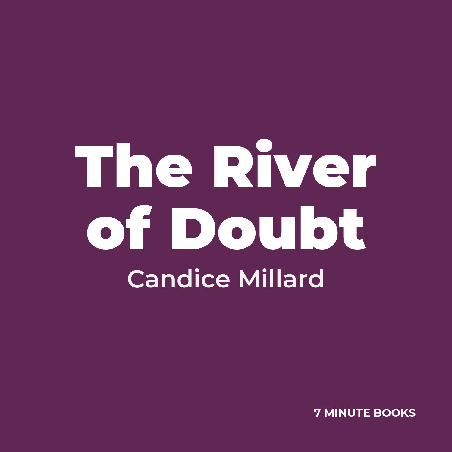 The River of Doubt cover