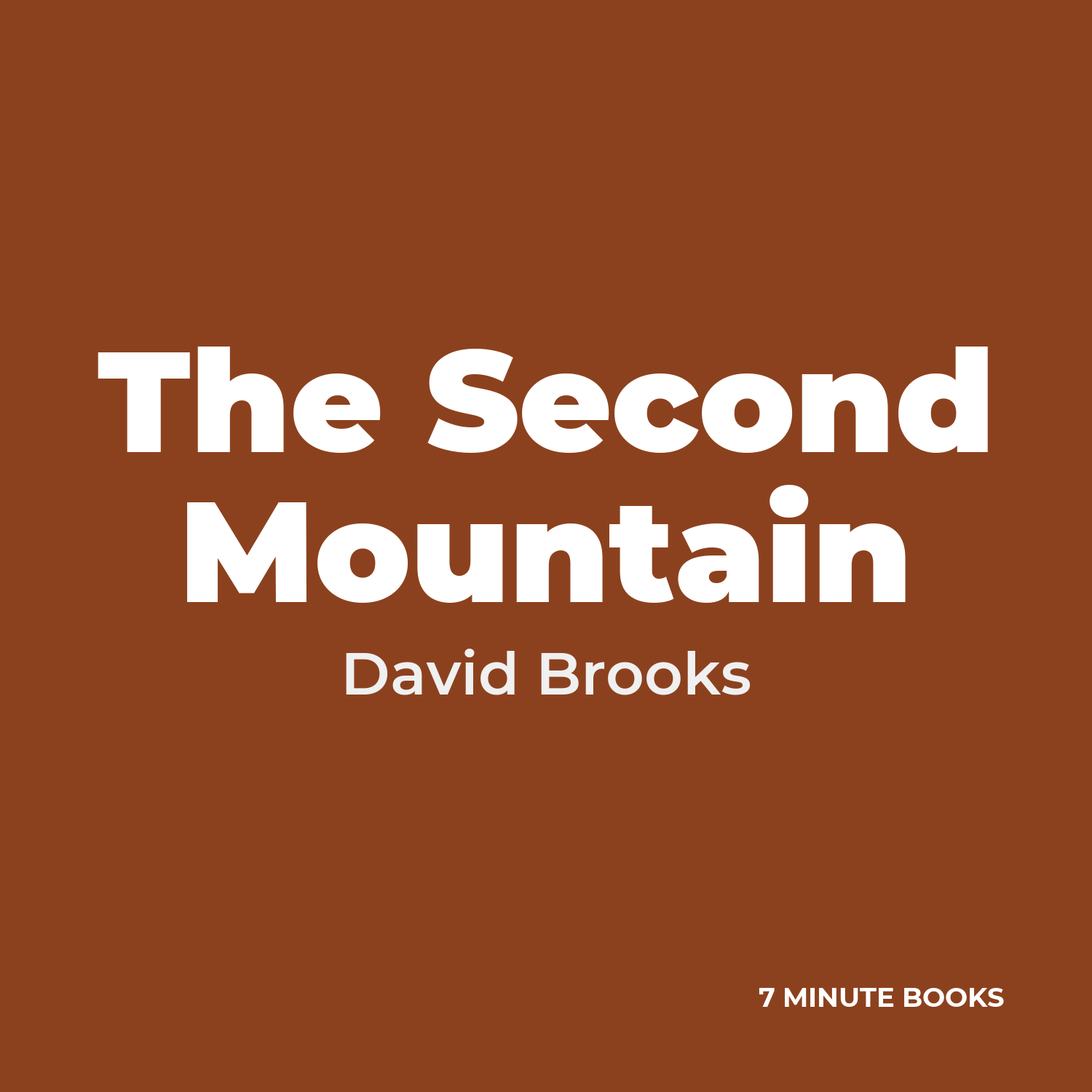 The Second Mountain cover