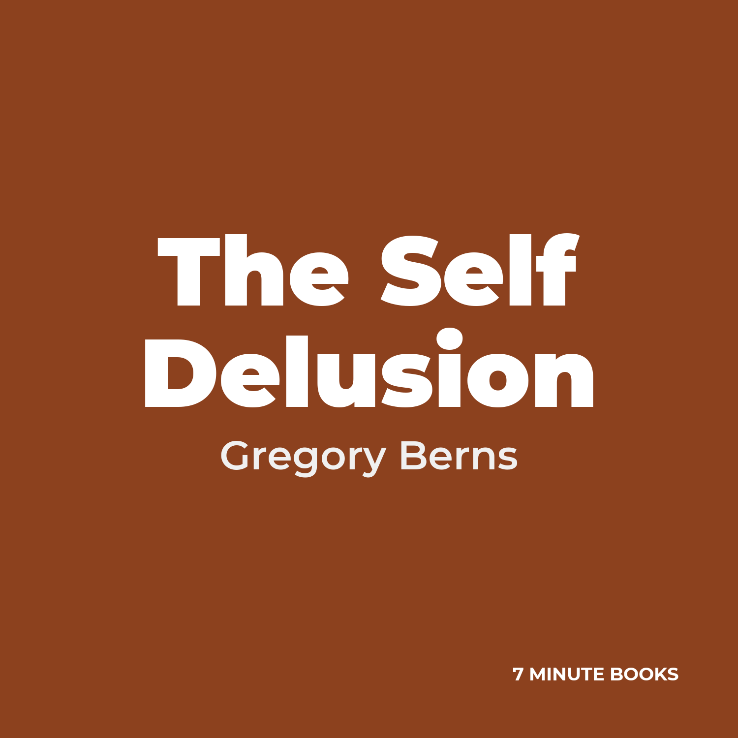 The Self Delusion cover