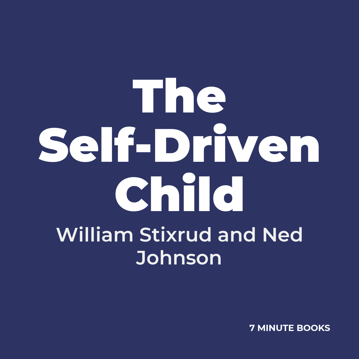 The Self-Driven Child cover