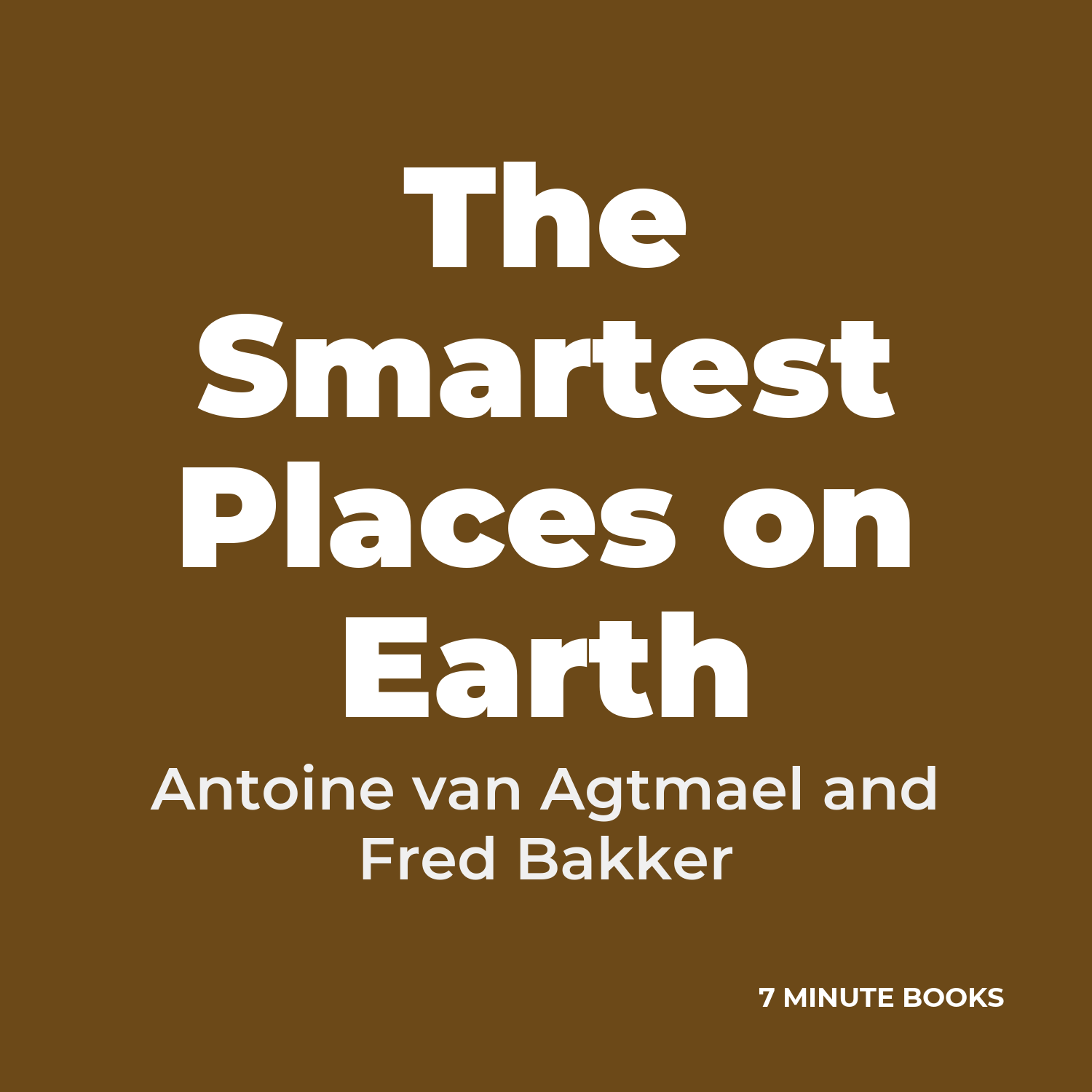 The Smartest Places on Earth cover