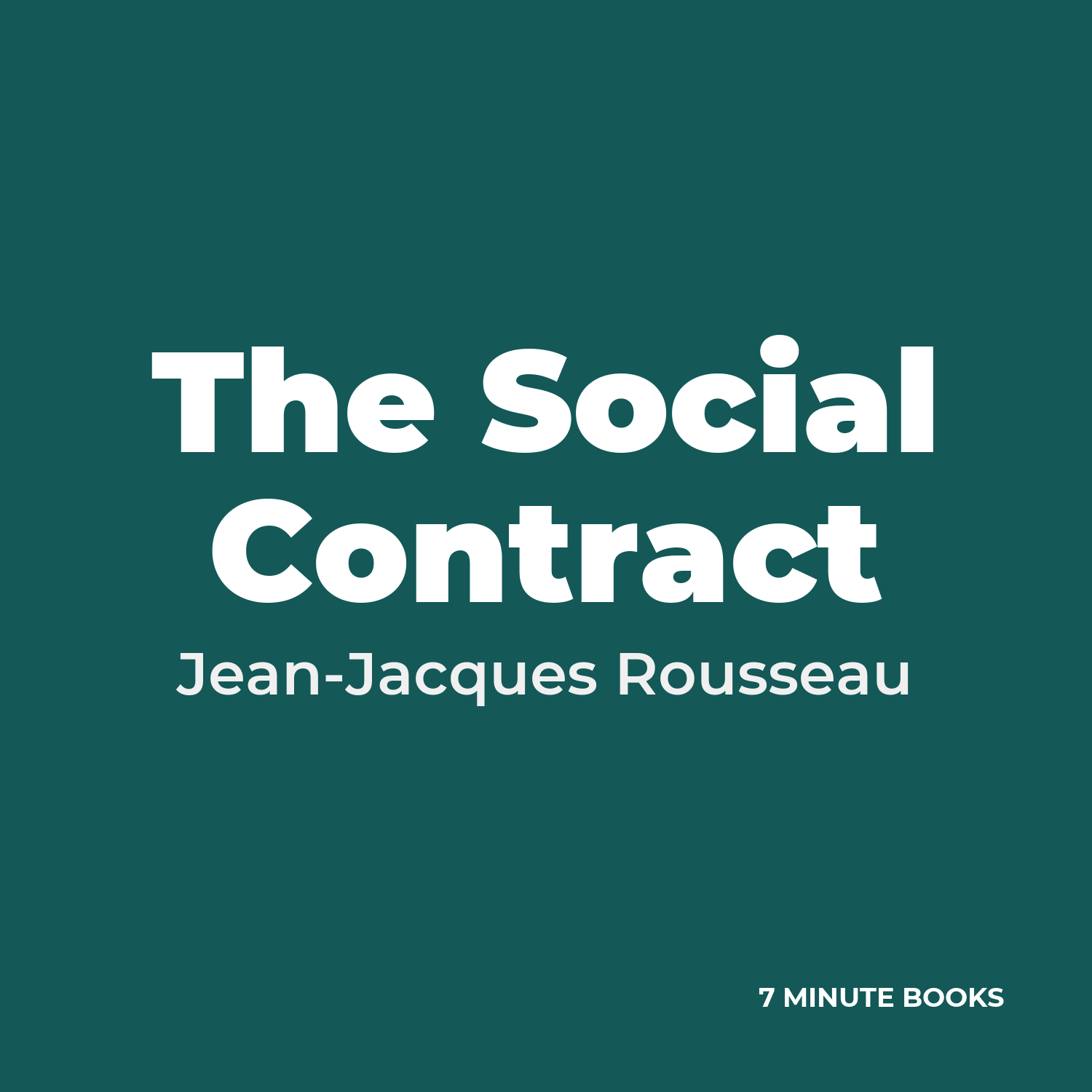 The Social Contract cover
