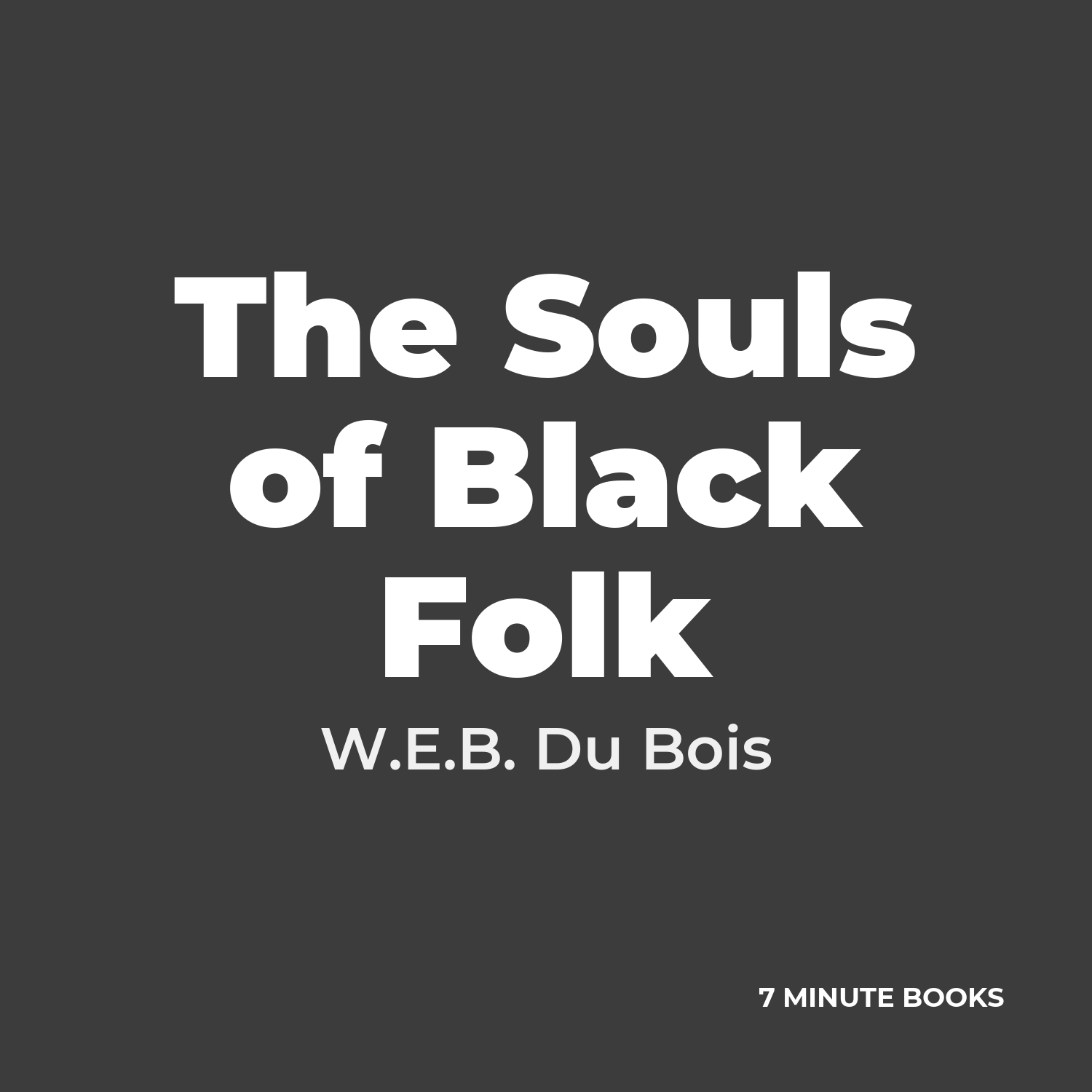 The Souls of Black Folk cover