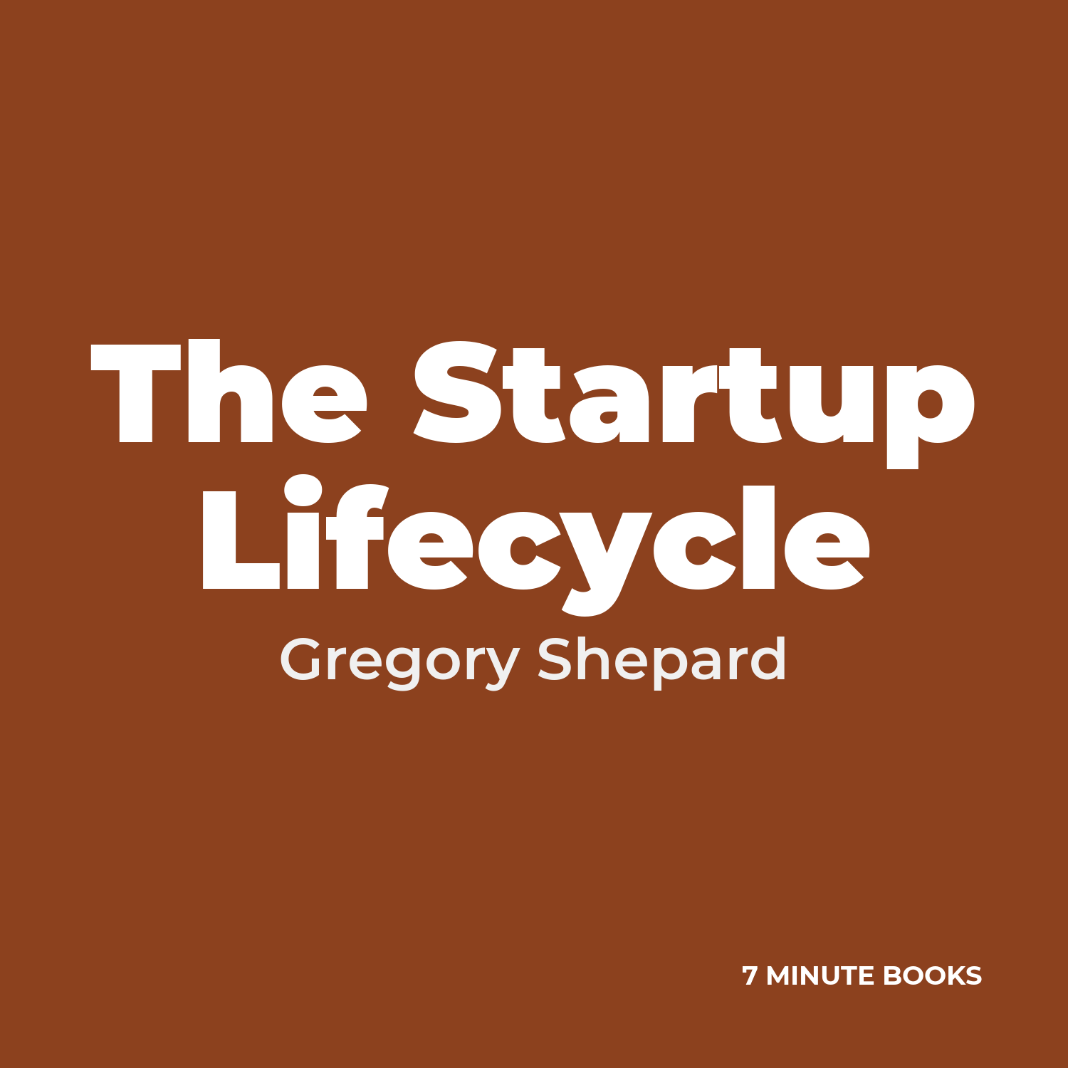 The Startup Lifecycle cover