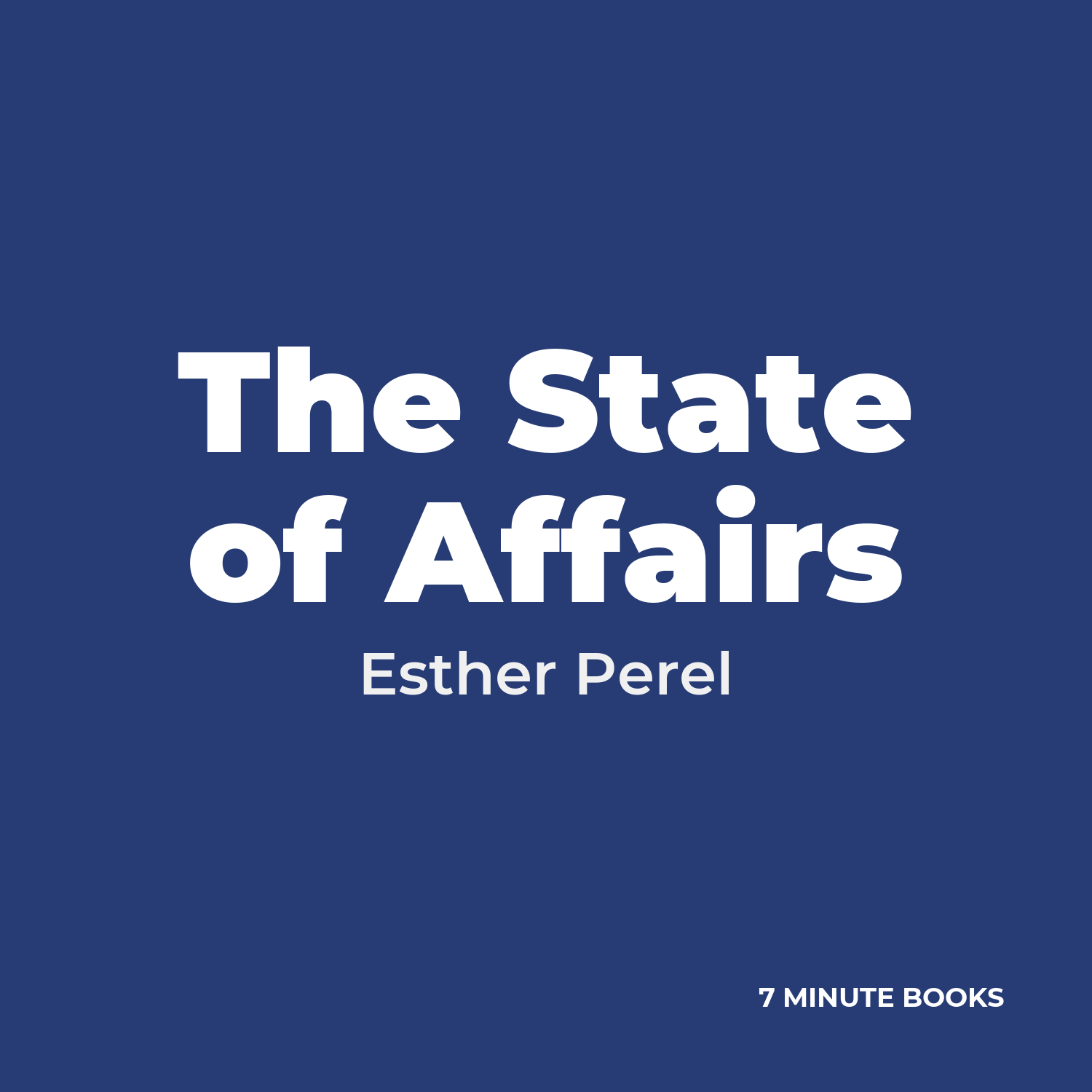 The State of Affairs cover