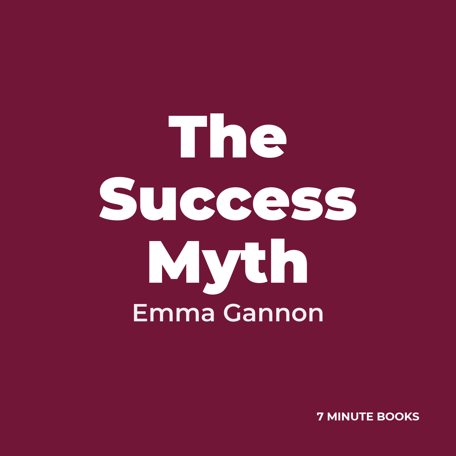 The Success Myth cover