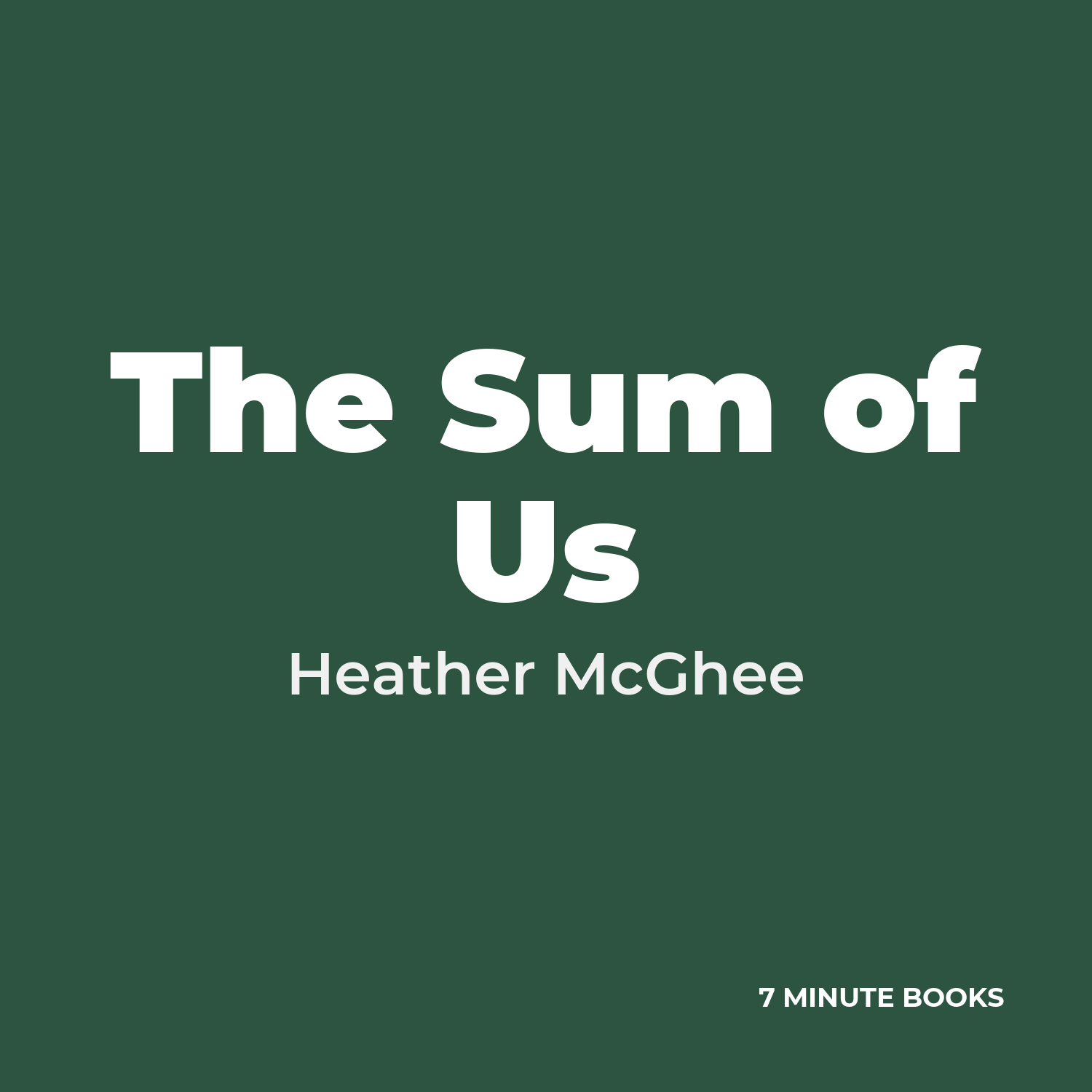 The Sum of Us cover