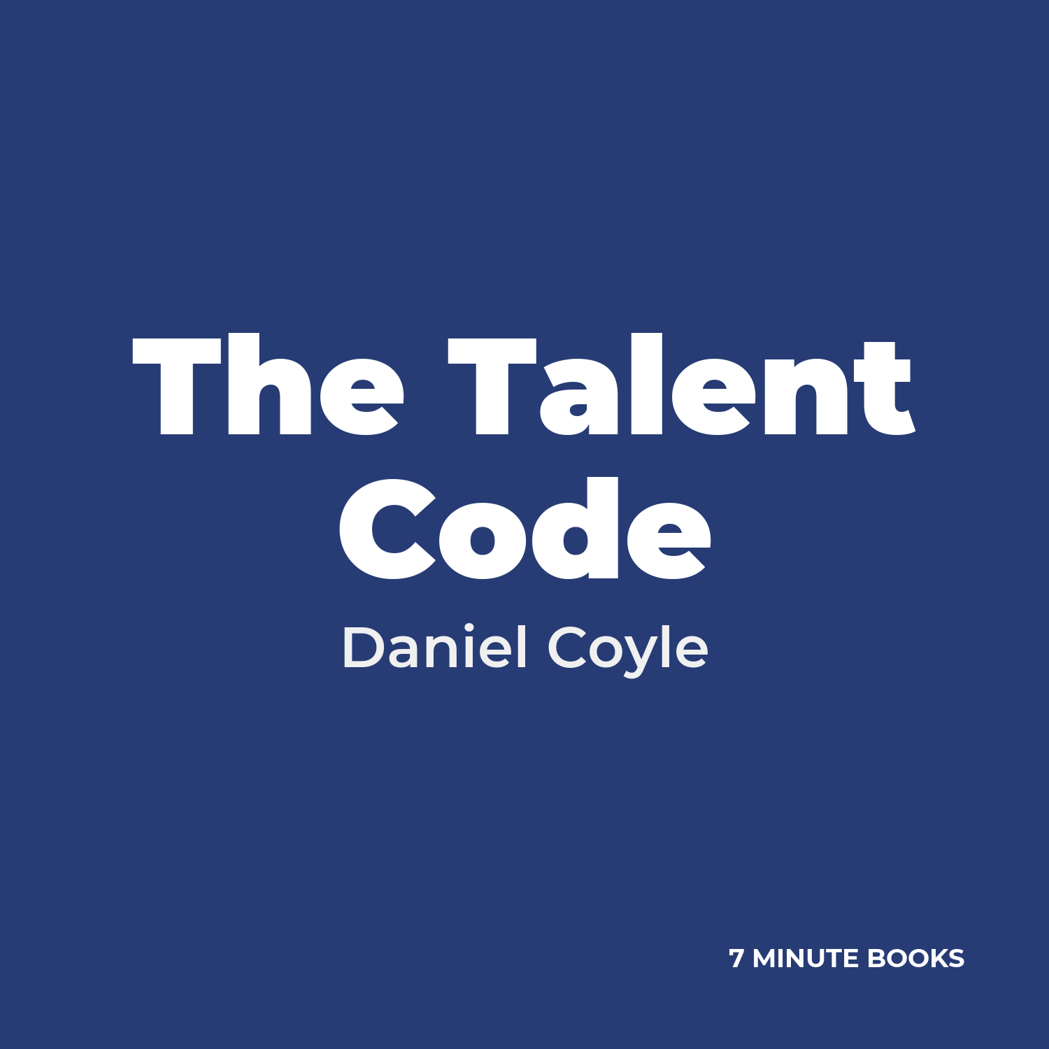 The Talent Code cover