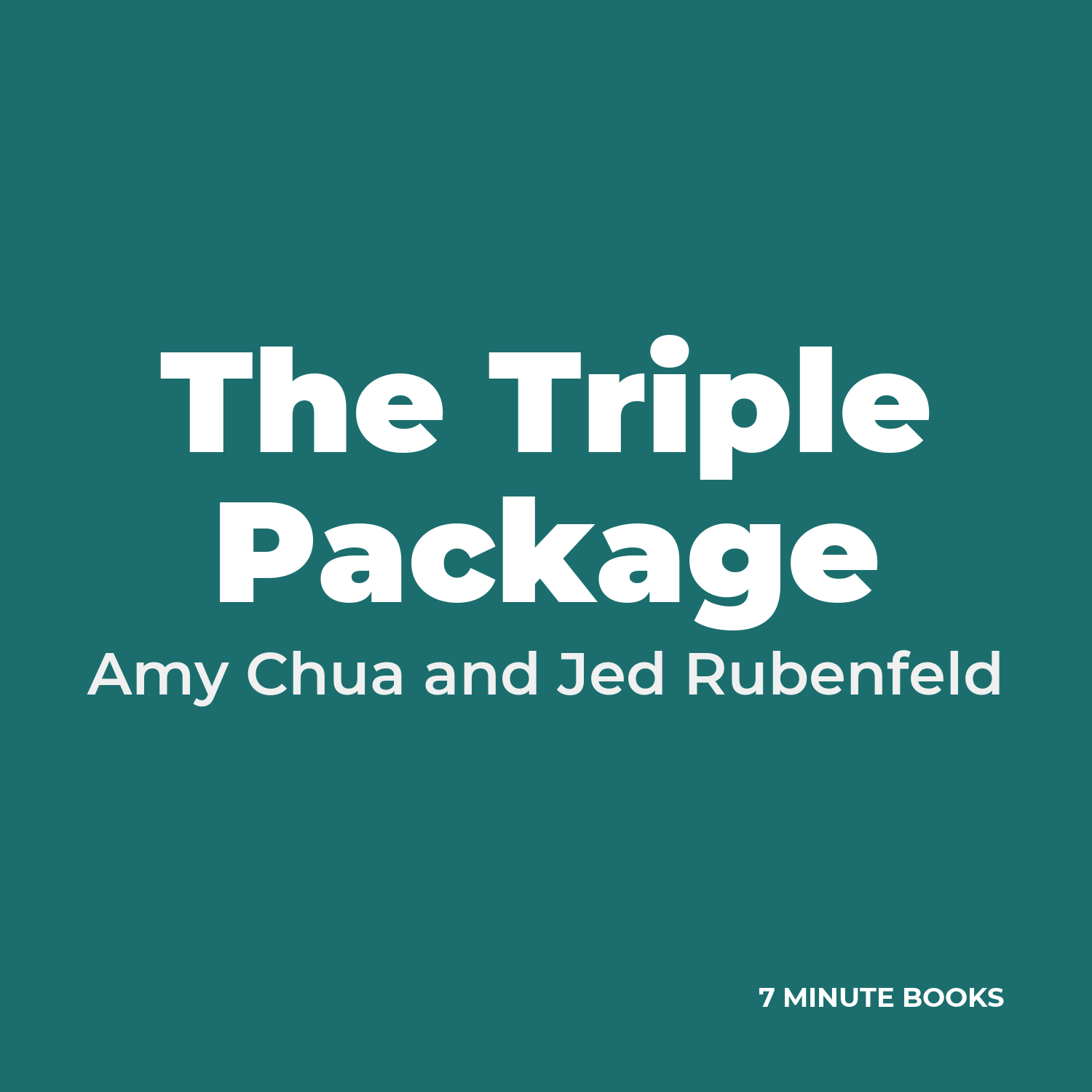 The Triple Package cover