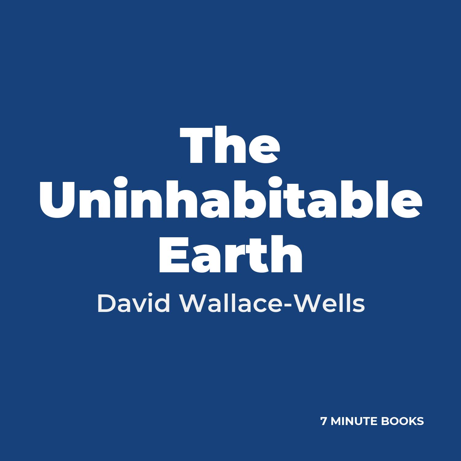The Uninhabitable Earth cover