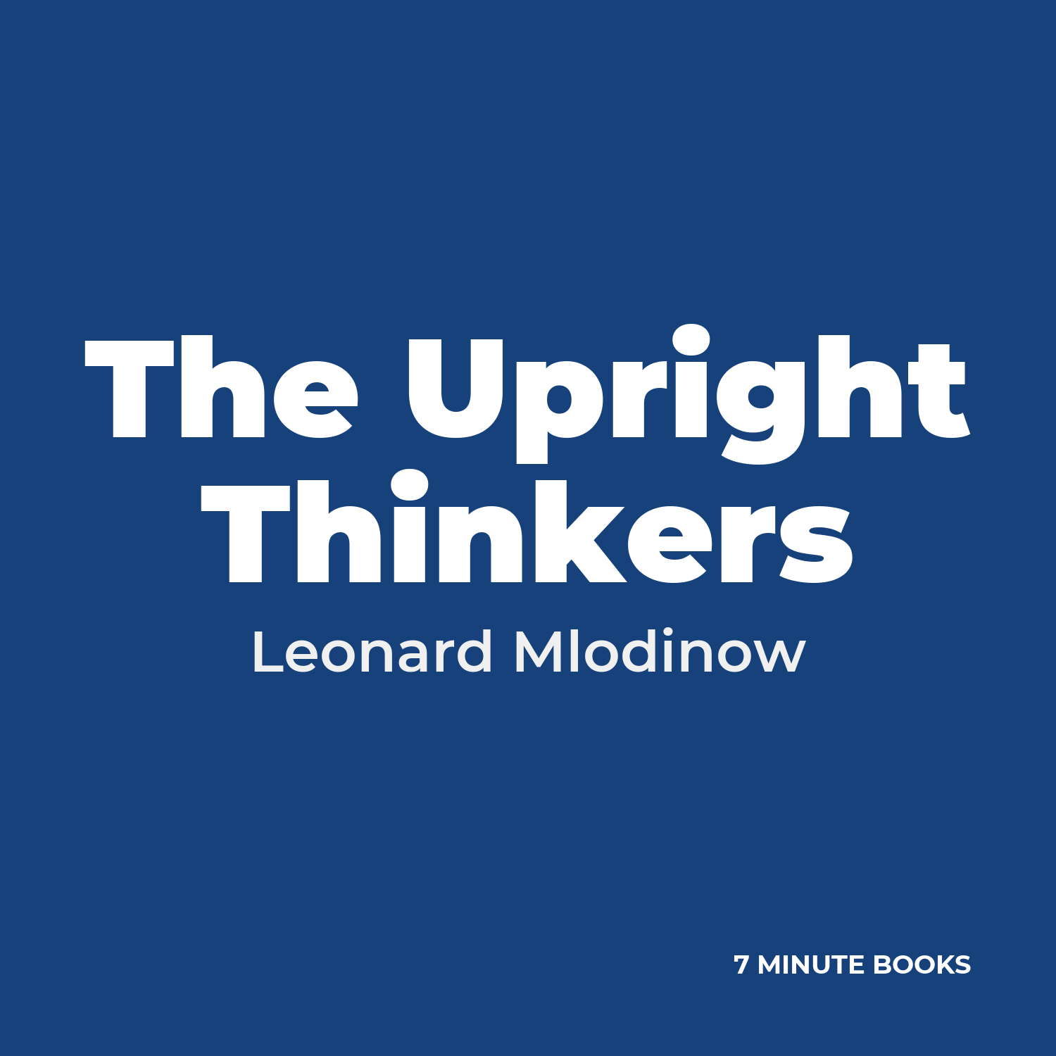 The Upright Thinkers cover