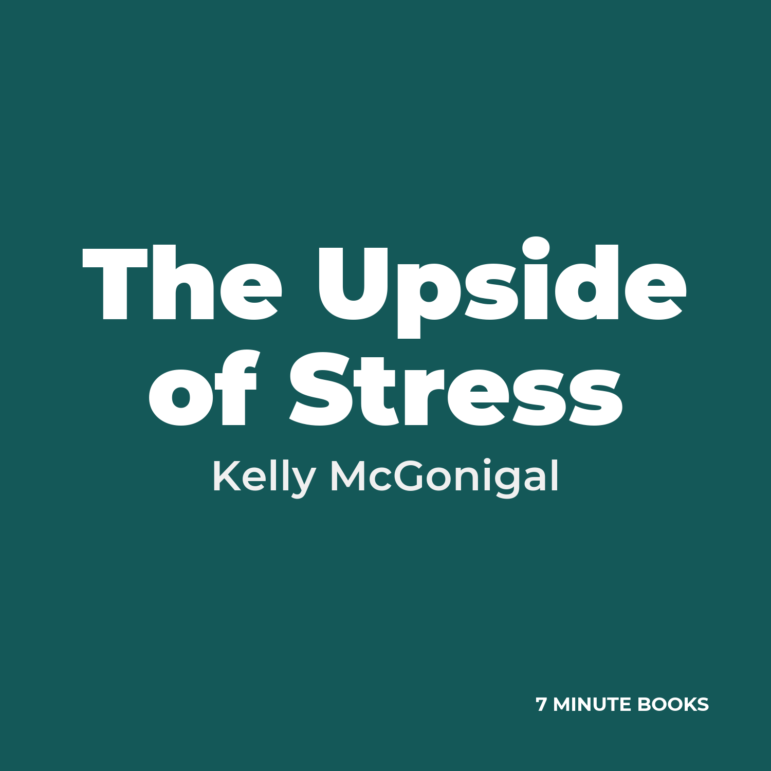 The Upside of Stress cover