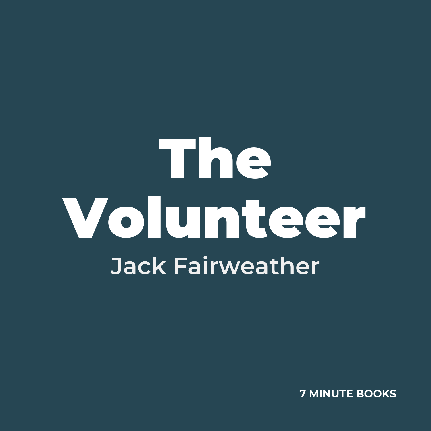 The Volunteer cover