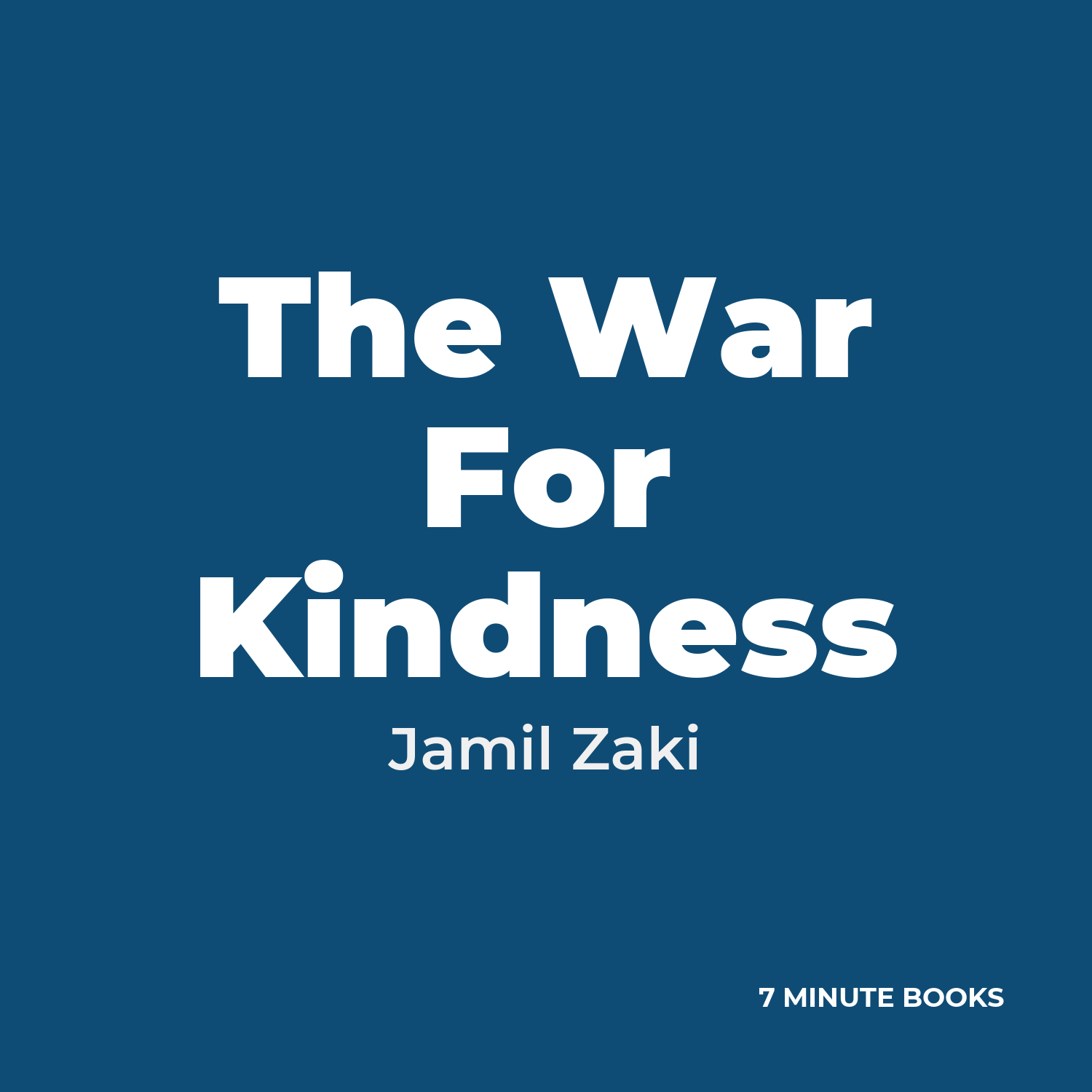 The War For Kindness cover