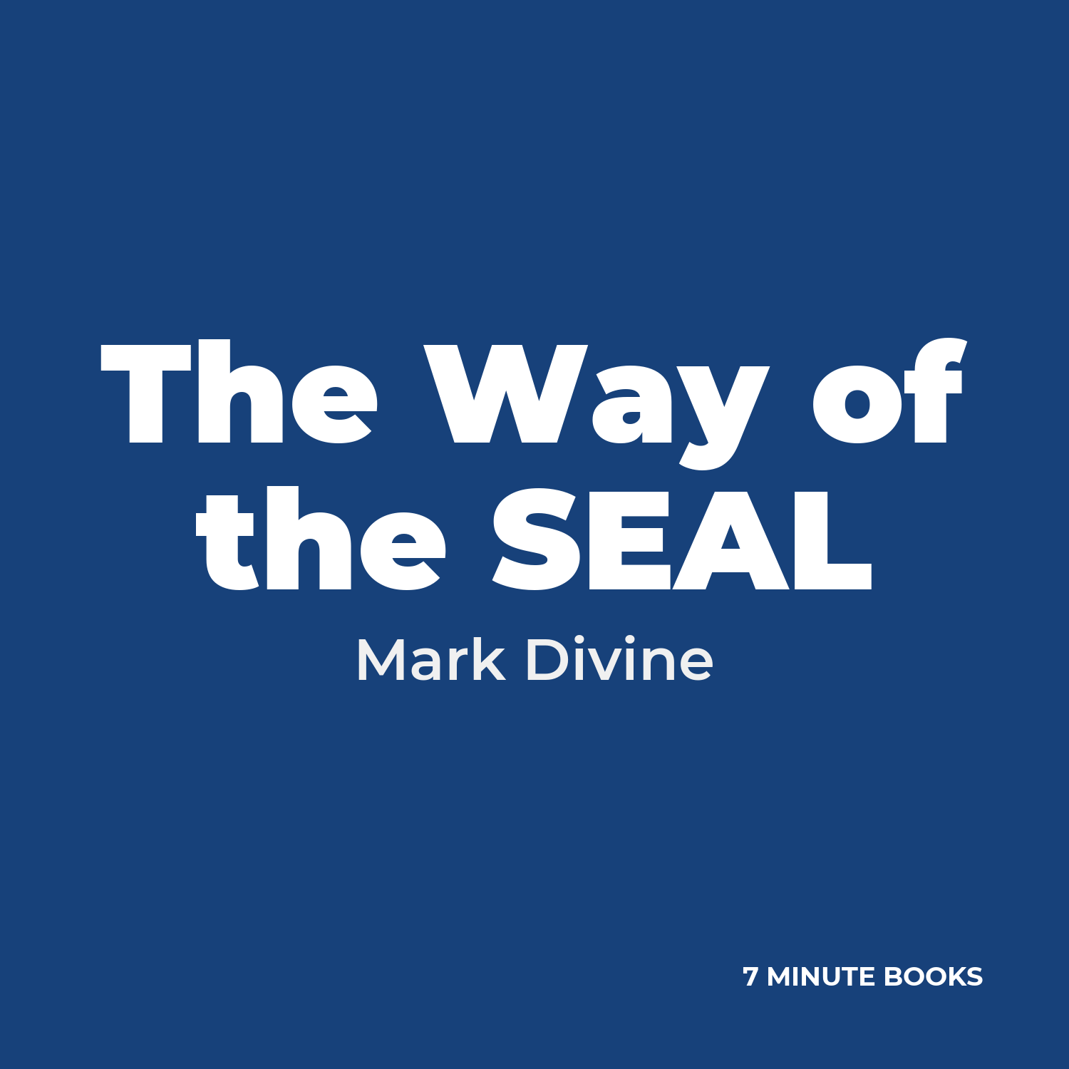 The Way of the SEAL cover