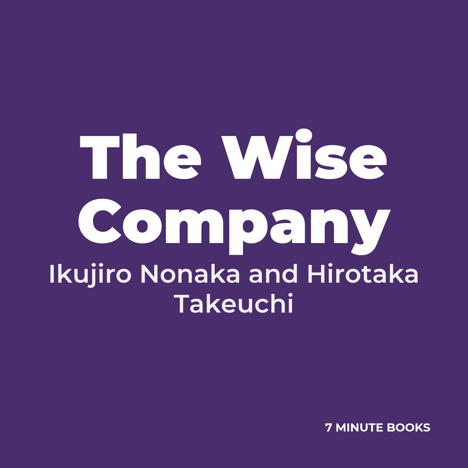 The Wise Company cover