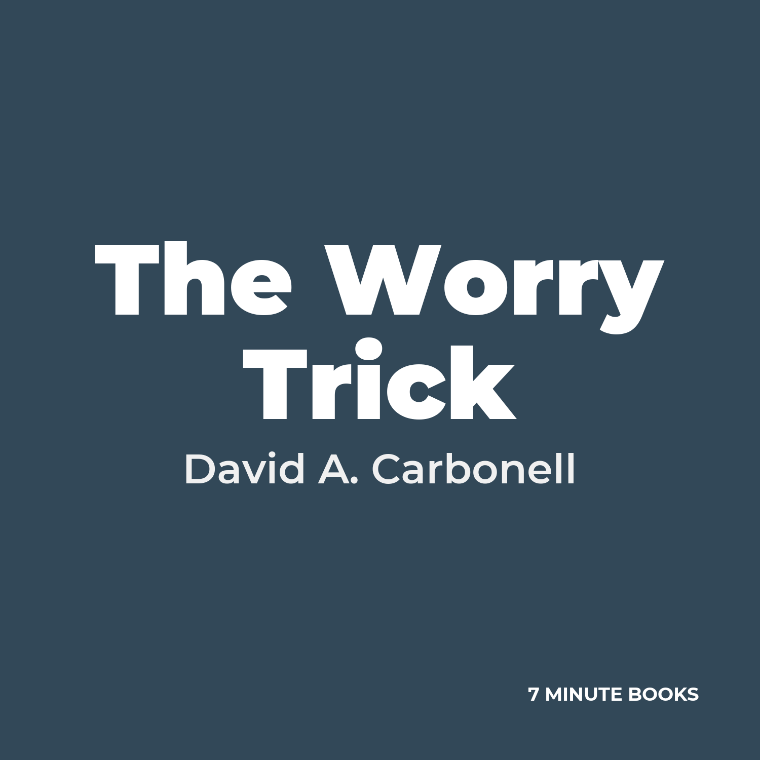 The Worry Trick cover
