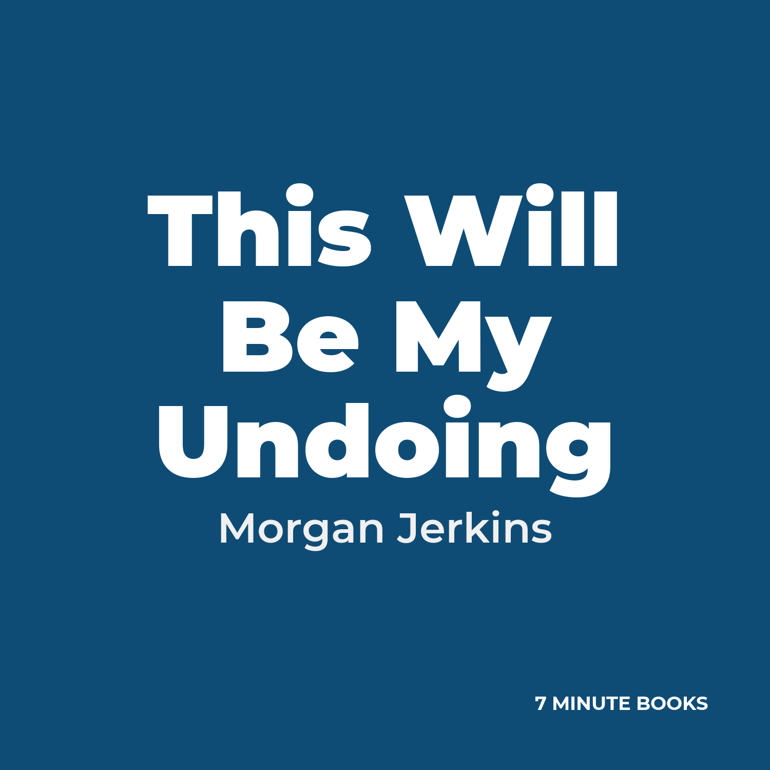 This Will Be My Undoing — by Morgan Jerkins