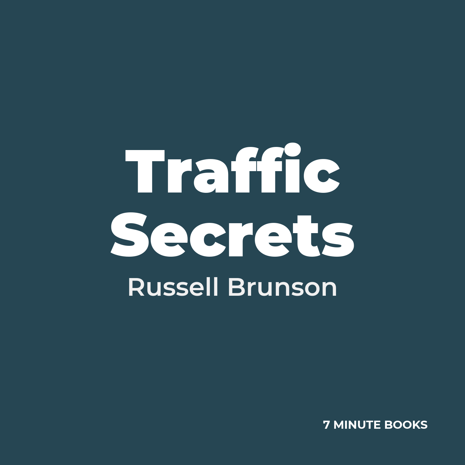 Traffic Secrets — by Russell Brunson
