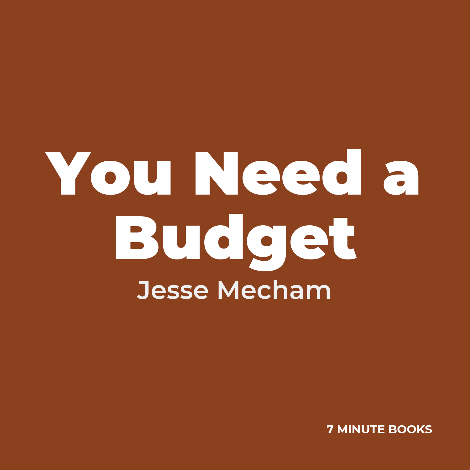 You Need a Budget — by Jesse Mecham