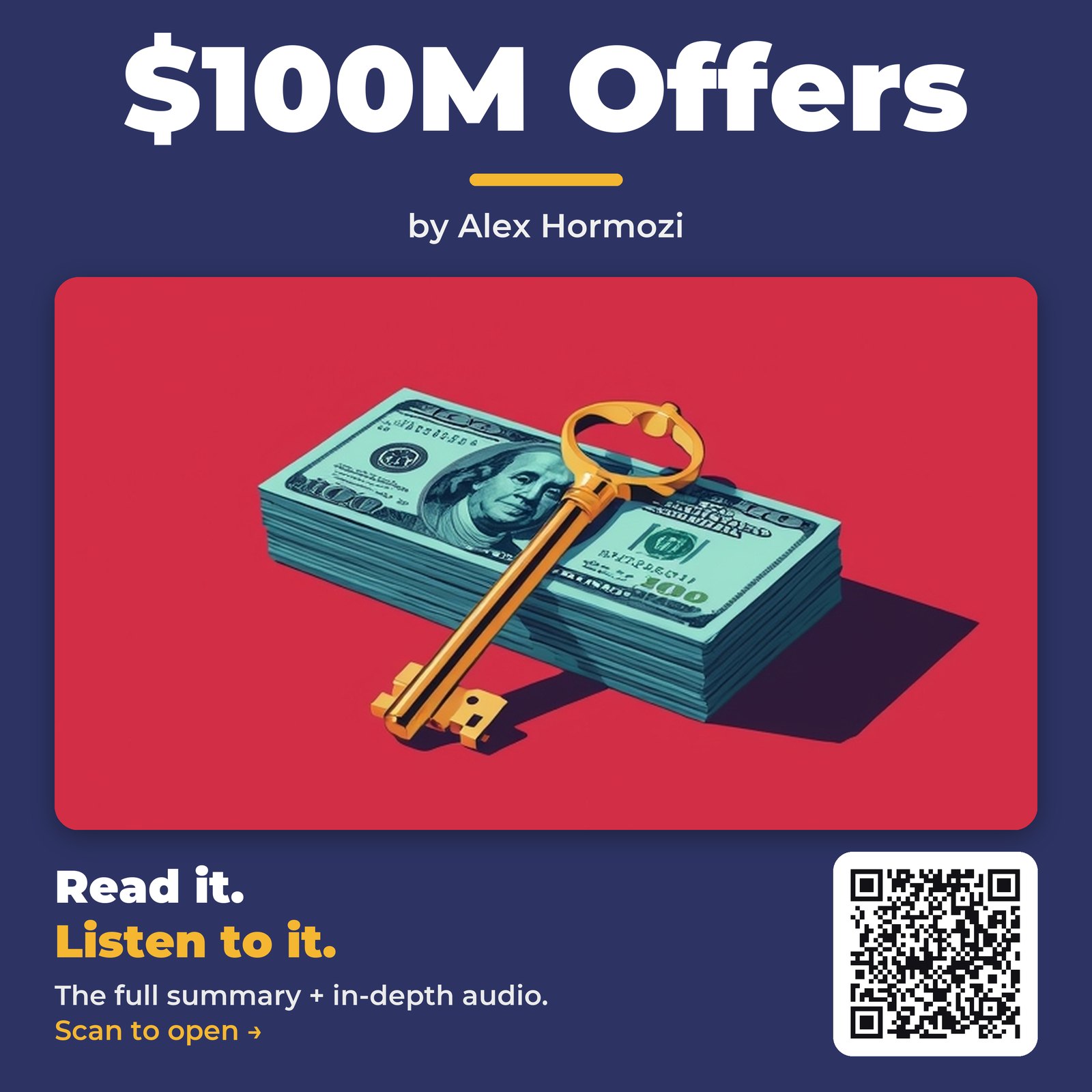$100M Offers — by Alex Hormozi