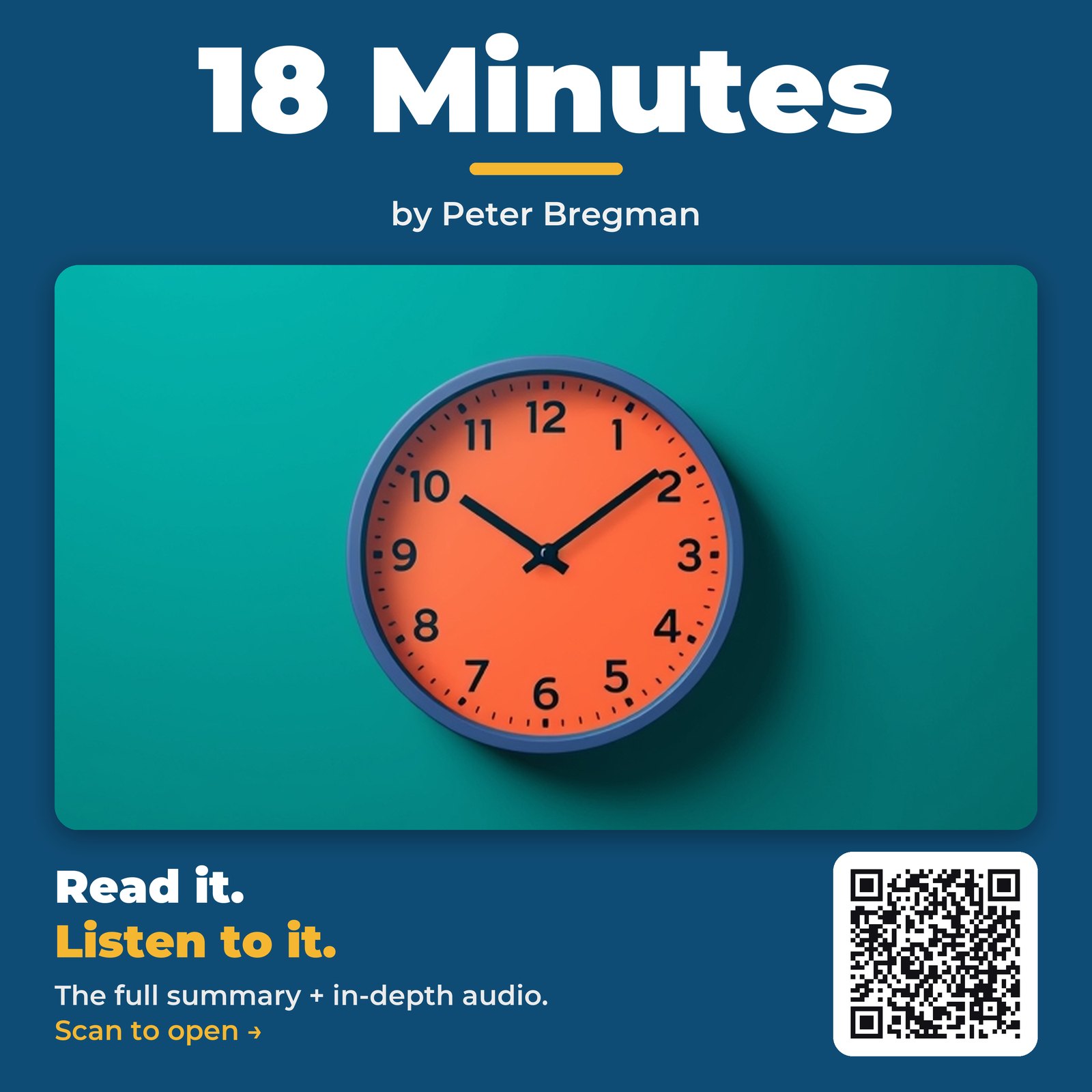18 Minutes — by Peter Bregman