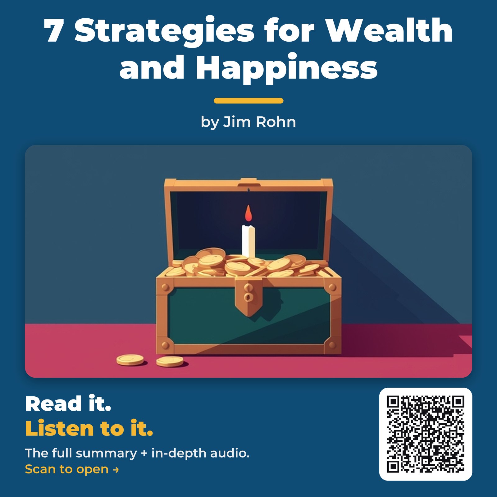 7 Strategies for Wealth and Happiness — by Jim Rohn