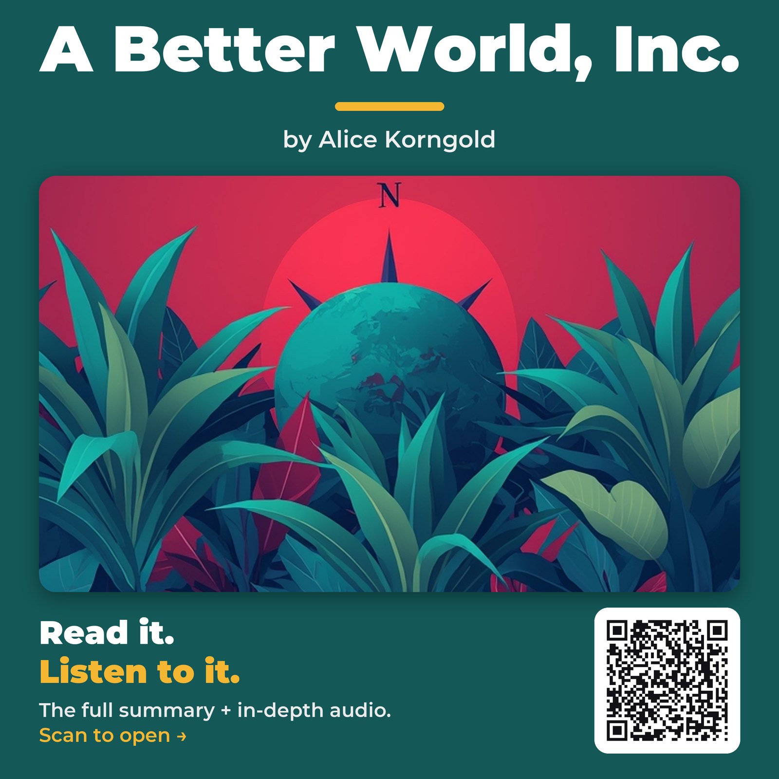 A Better World, Inc. — by Alice Korngold