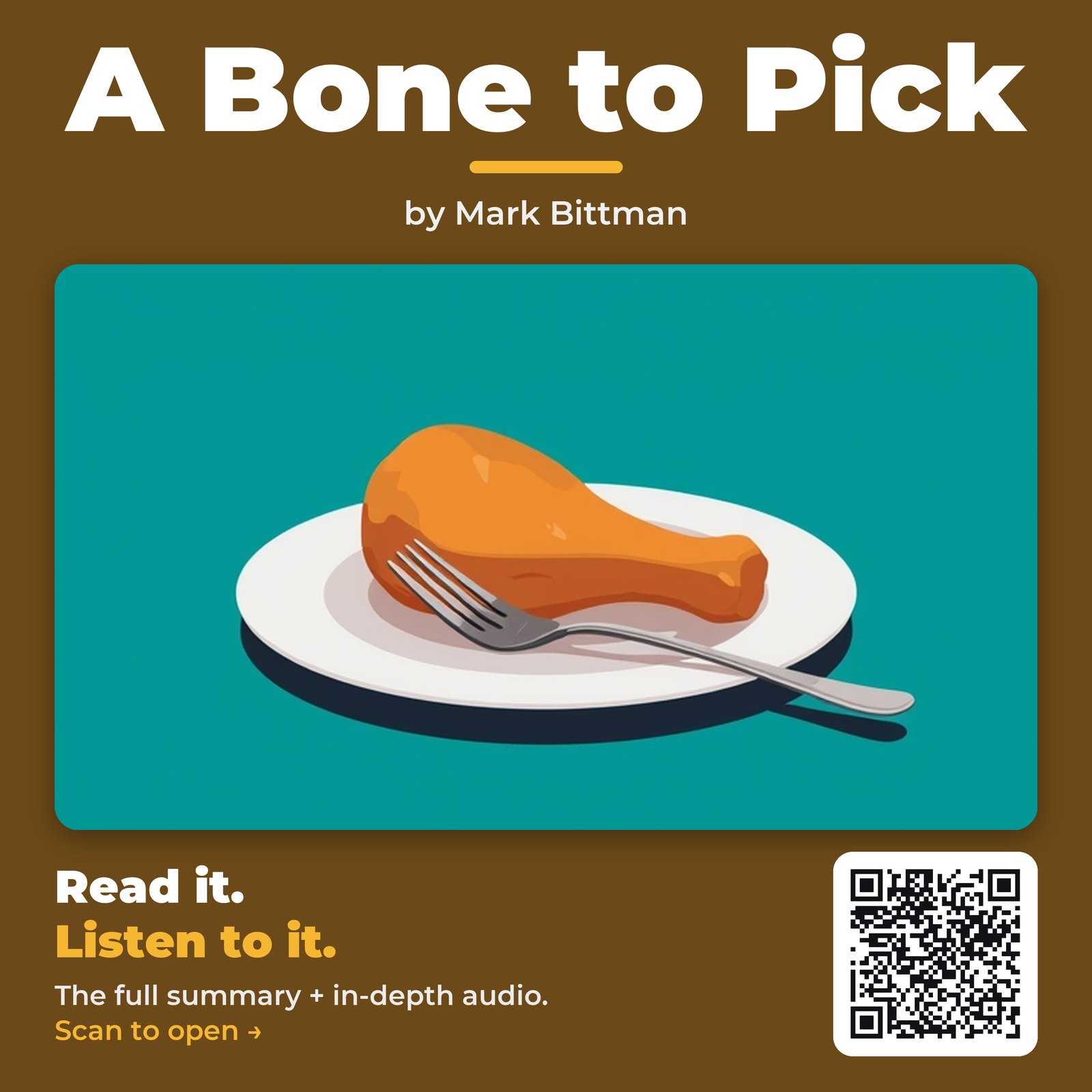 A Bone to Pick — by Mark Bittman