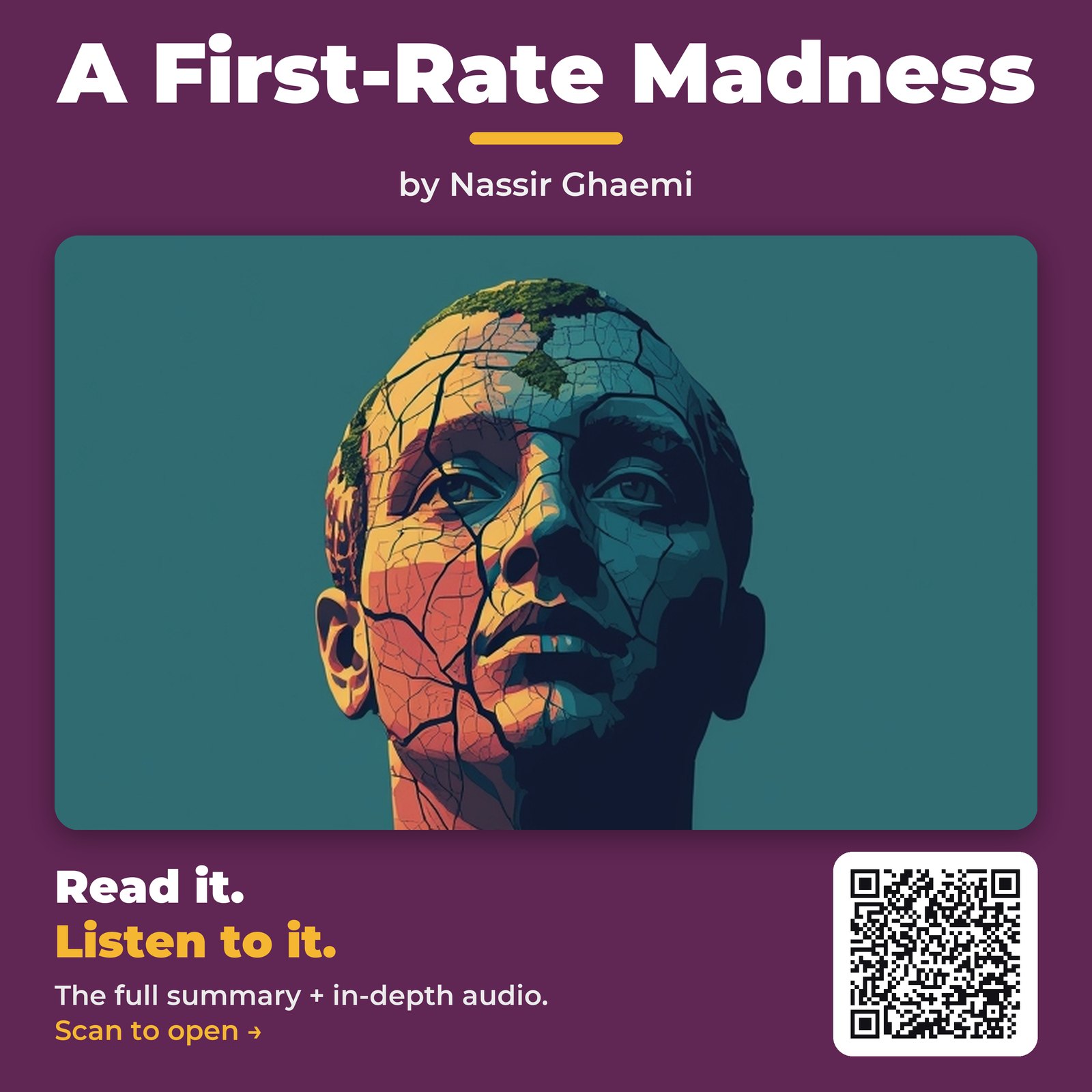 A First-Rate Madness — by Nassir Ghaemi