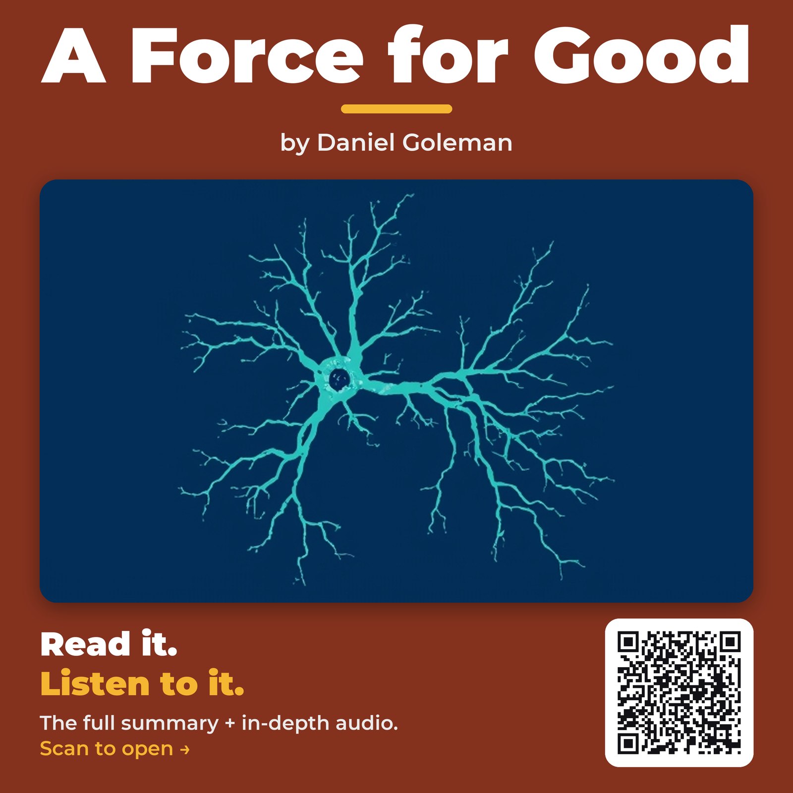 A Force for Good — by Daniel Goleman