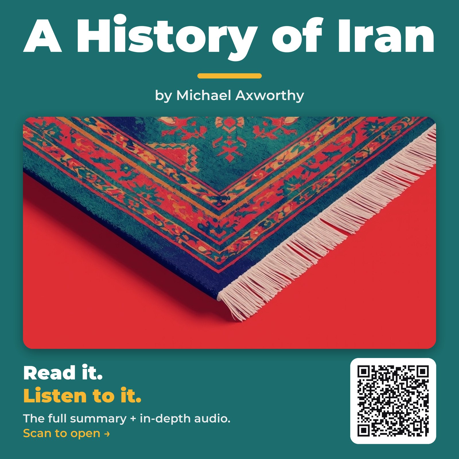 A History of Iran — by Michael Axworthy