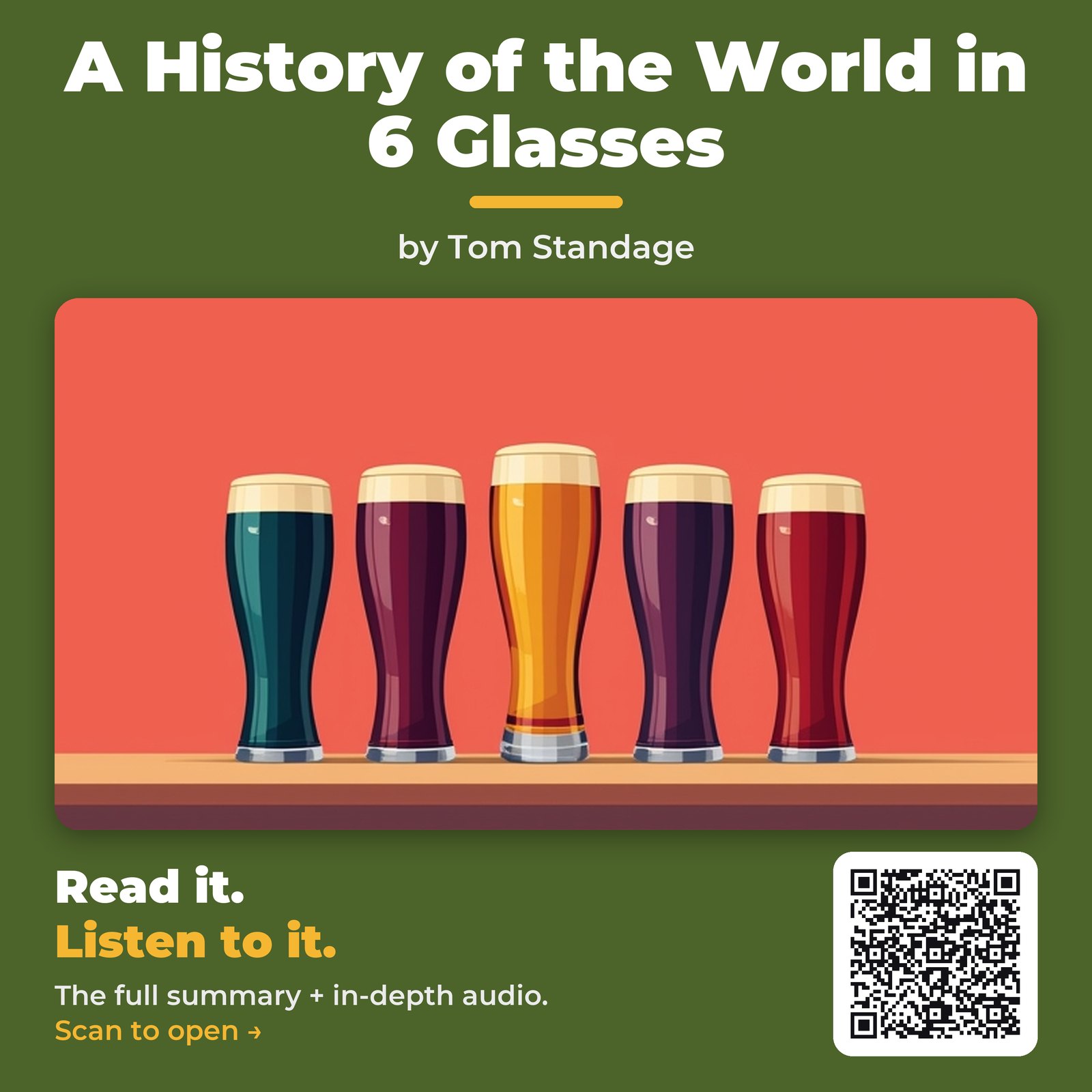 A History of the World in 6 Glasses — by Tom Standage