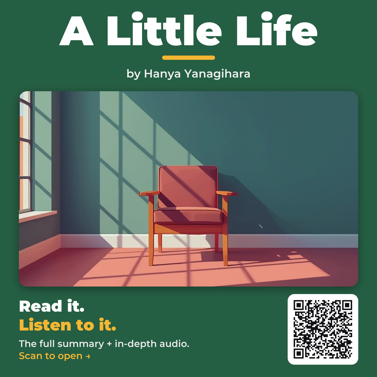 A Little Life — by Hanya Yanagihara