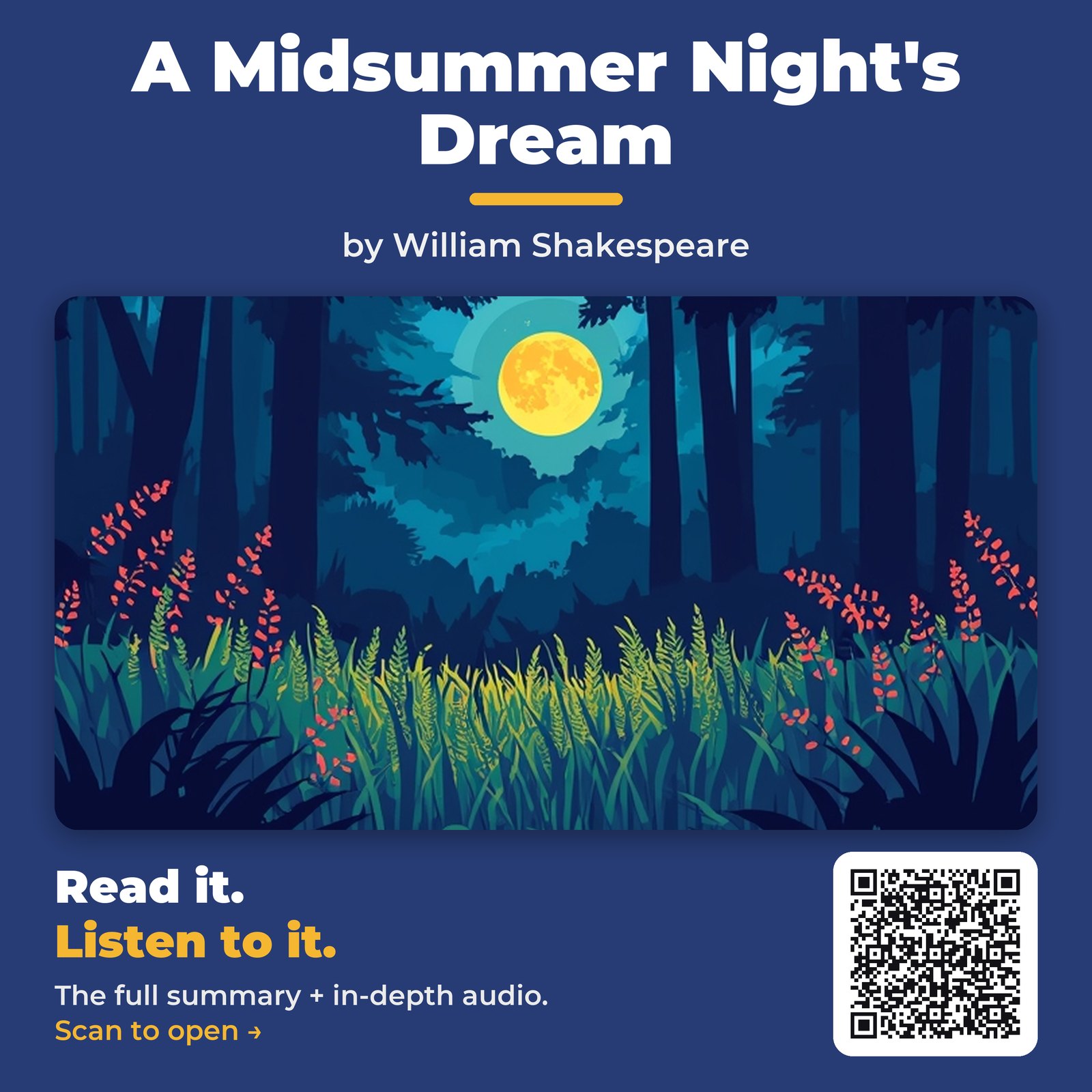 A Midsummer Night’s Dream — by William Shakespeare