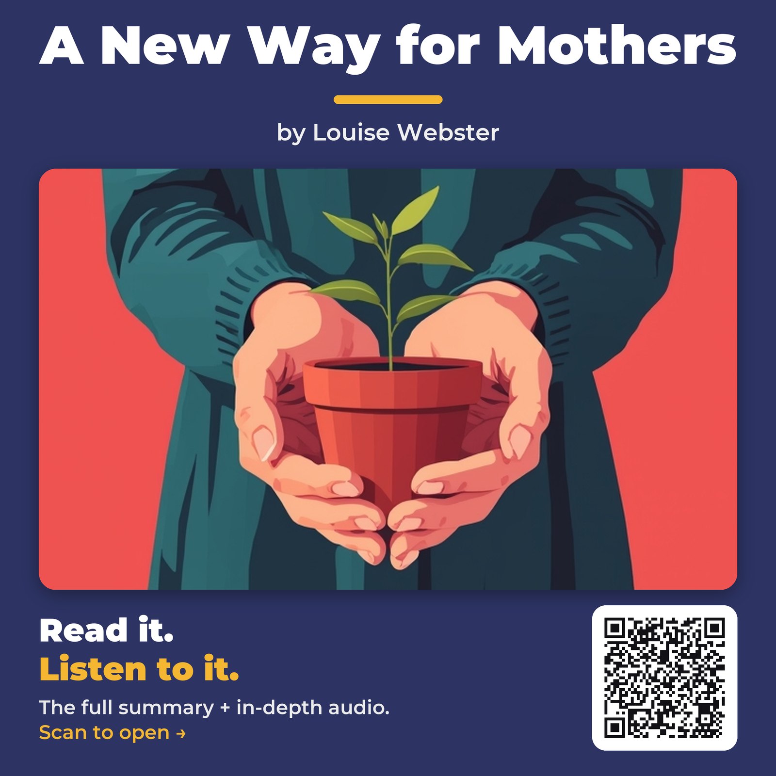 A New Way for Mothers — by Louise Webster