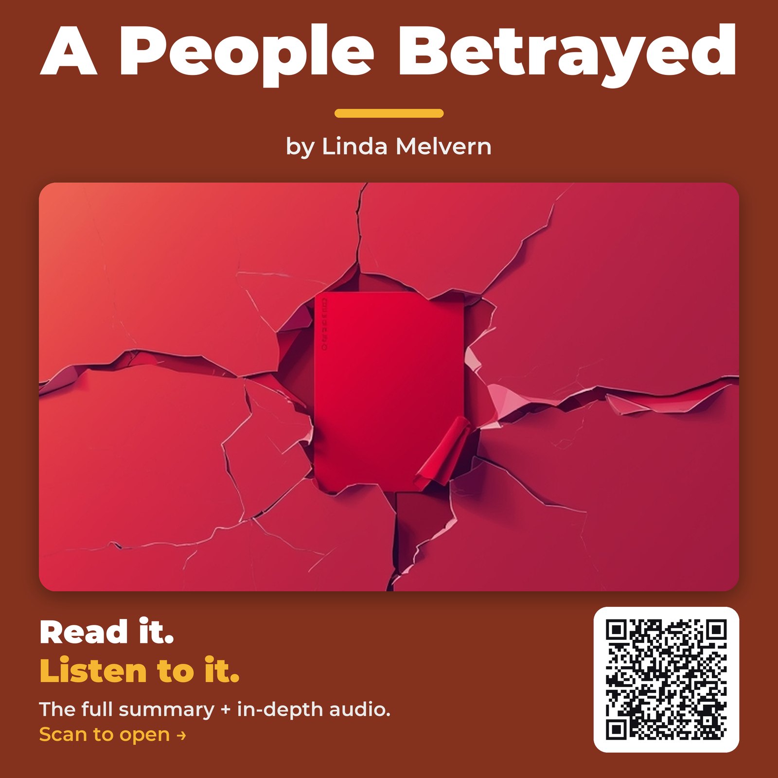 A People Betrayed — by Linda Melvern