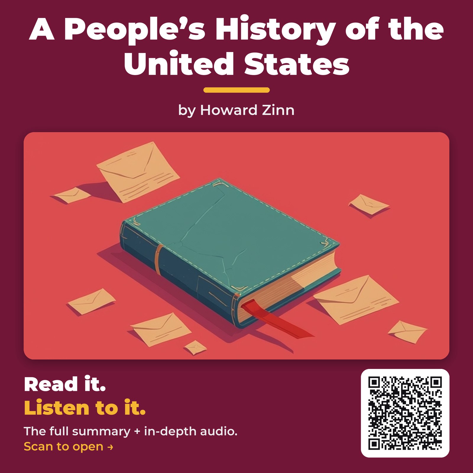 A People’s History of the United States — by Howard Zinn